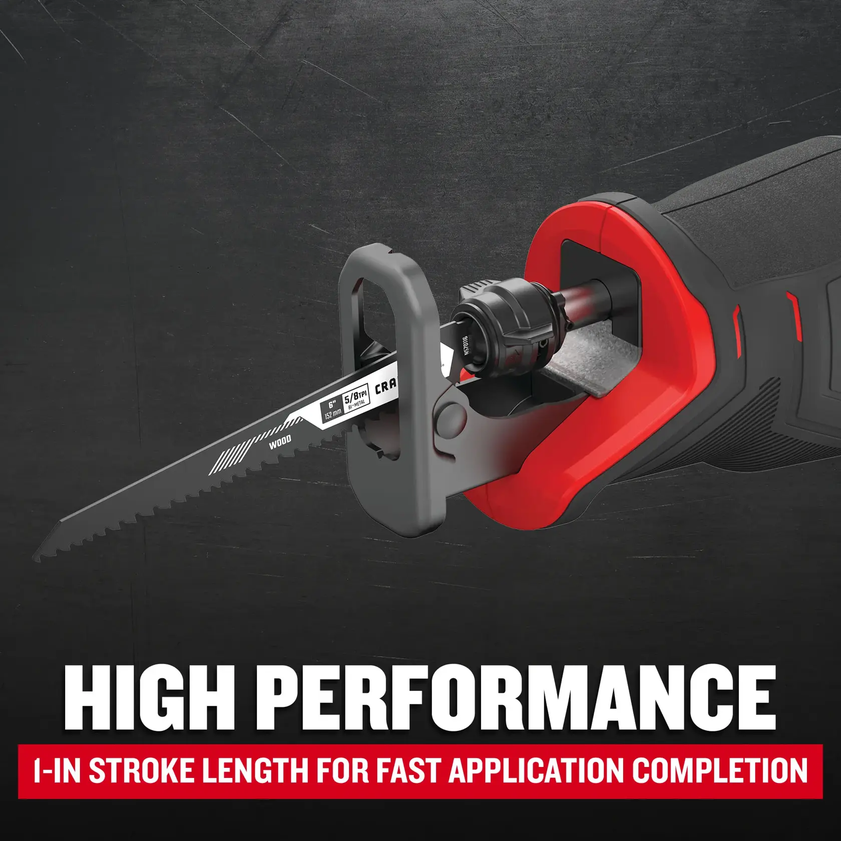 eComm Graphic CRAFTSMAN® V20* Cordless Reciprocating Saw (Tool Only) - High Performance