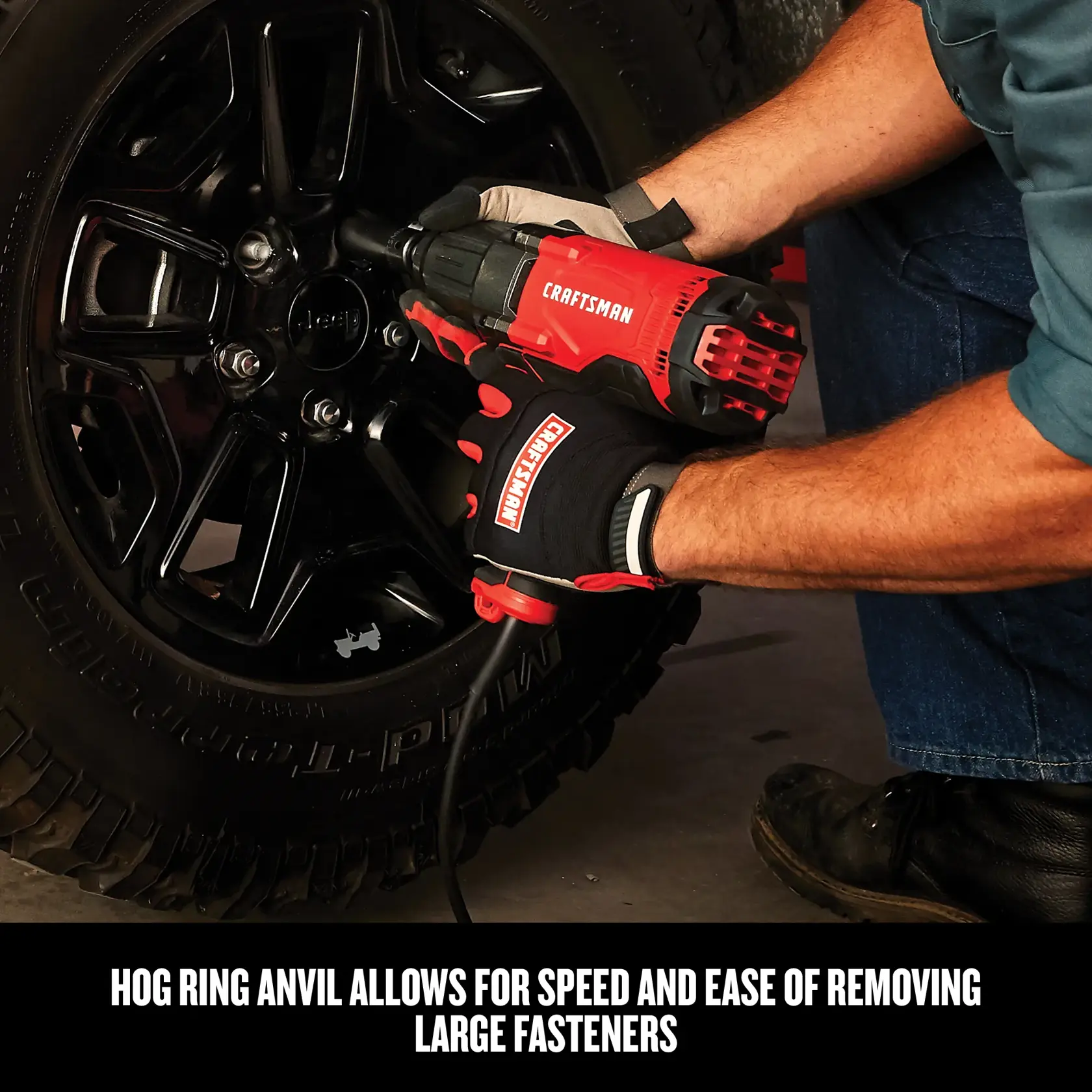 Graphic of CRAFTSMAN Wrenches: Impact highlighting product features