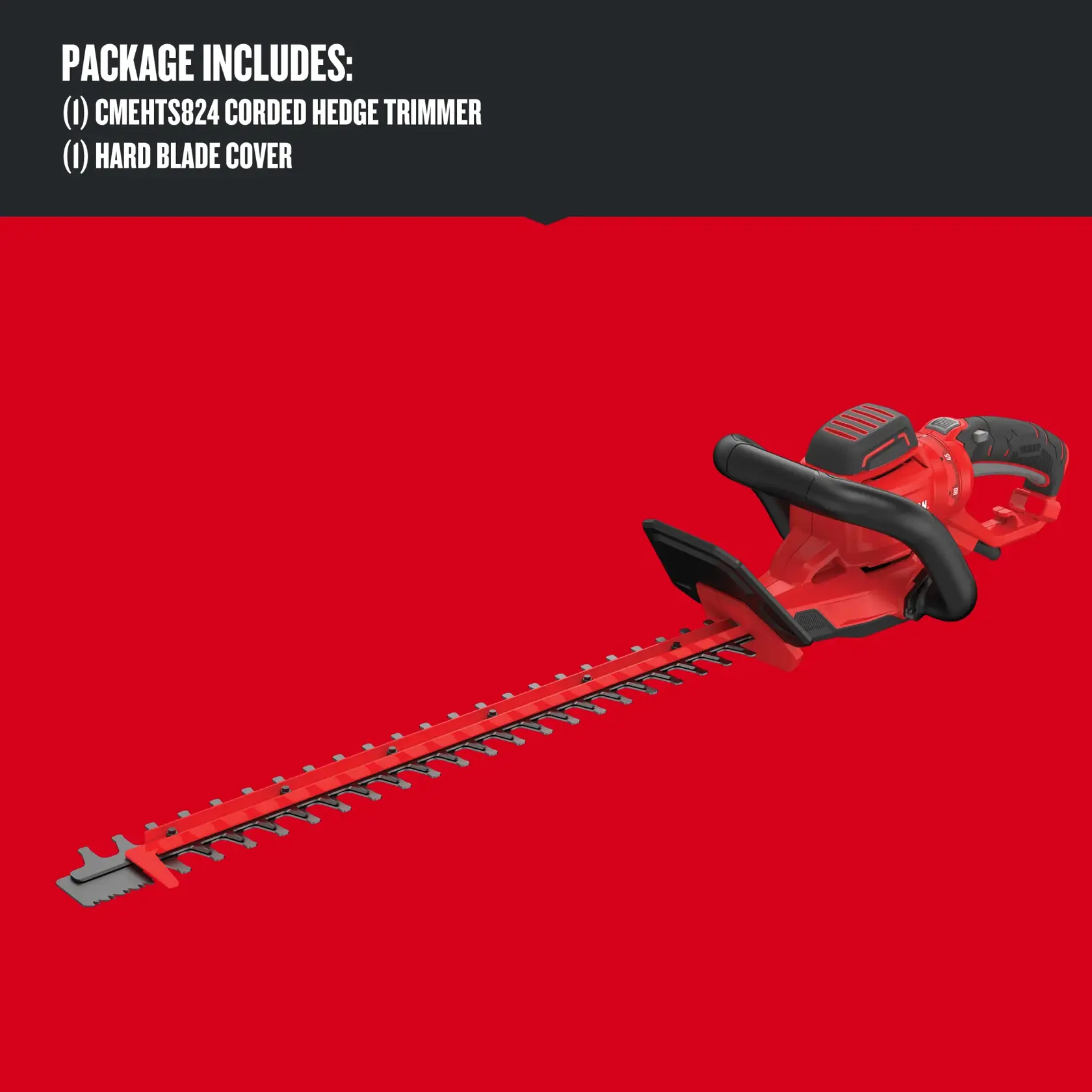 Graphic of CRAFTSMAN Hedge Trimmers highlighting product features