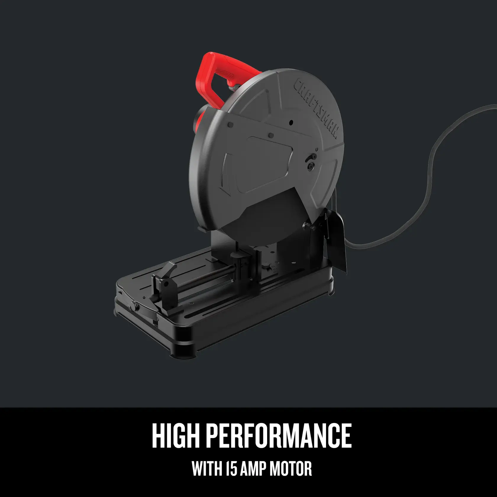 Graphic of CRAFTSMAN Bench & Stationary: Chop Saws highlighting product features
