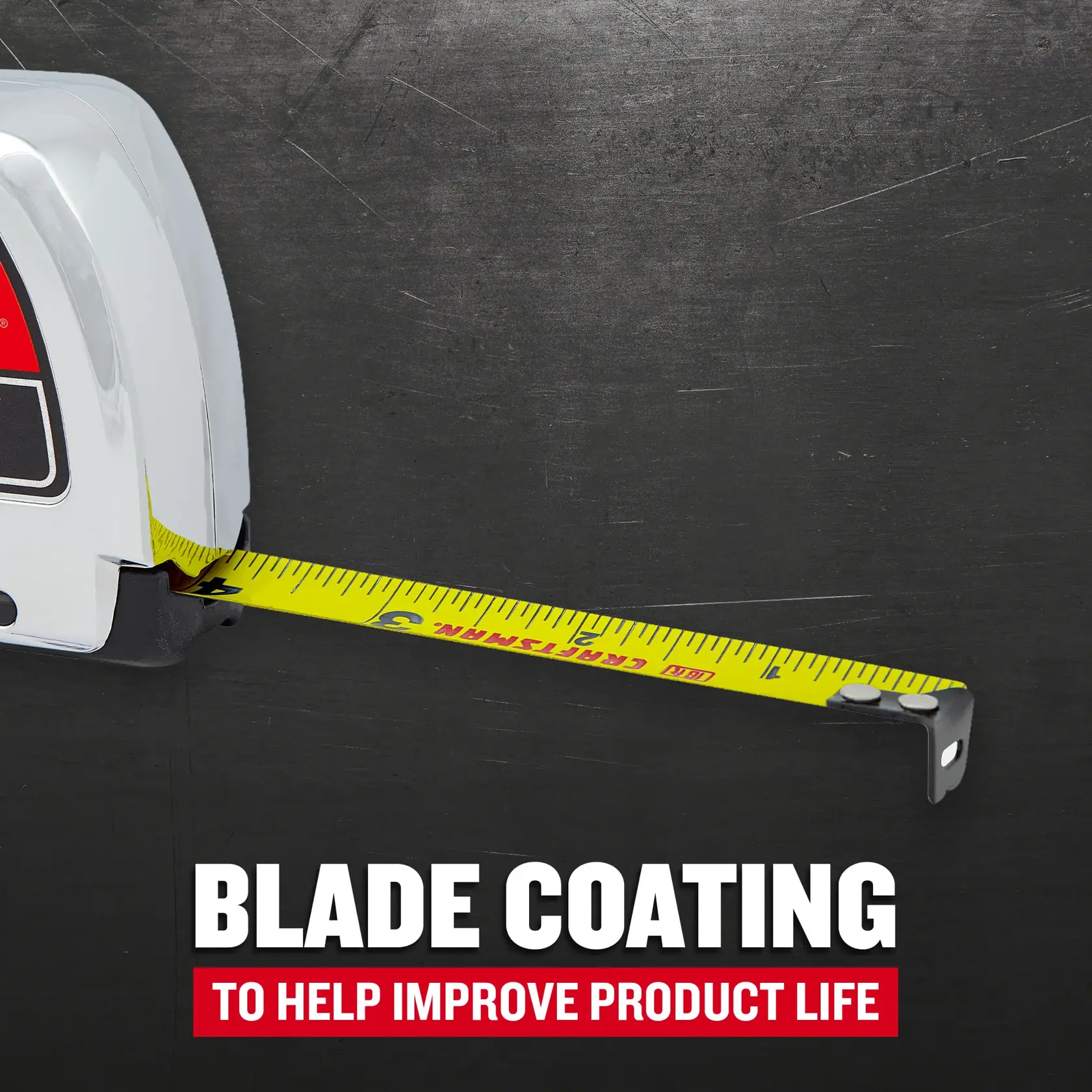 CRAFTSMAN CMHT37370S 16 ft. Chromelock Tape Measure F+B