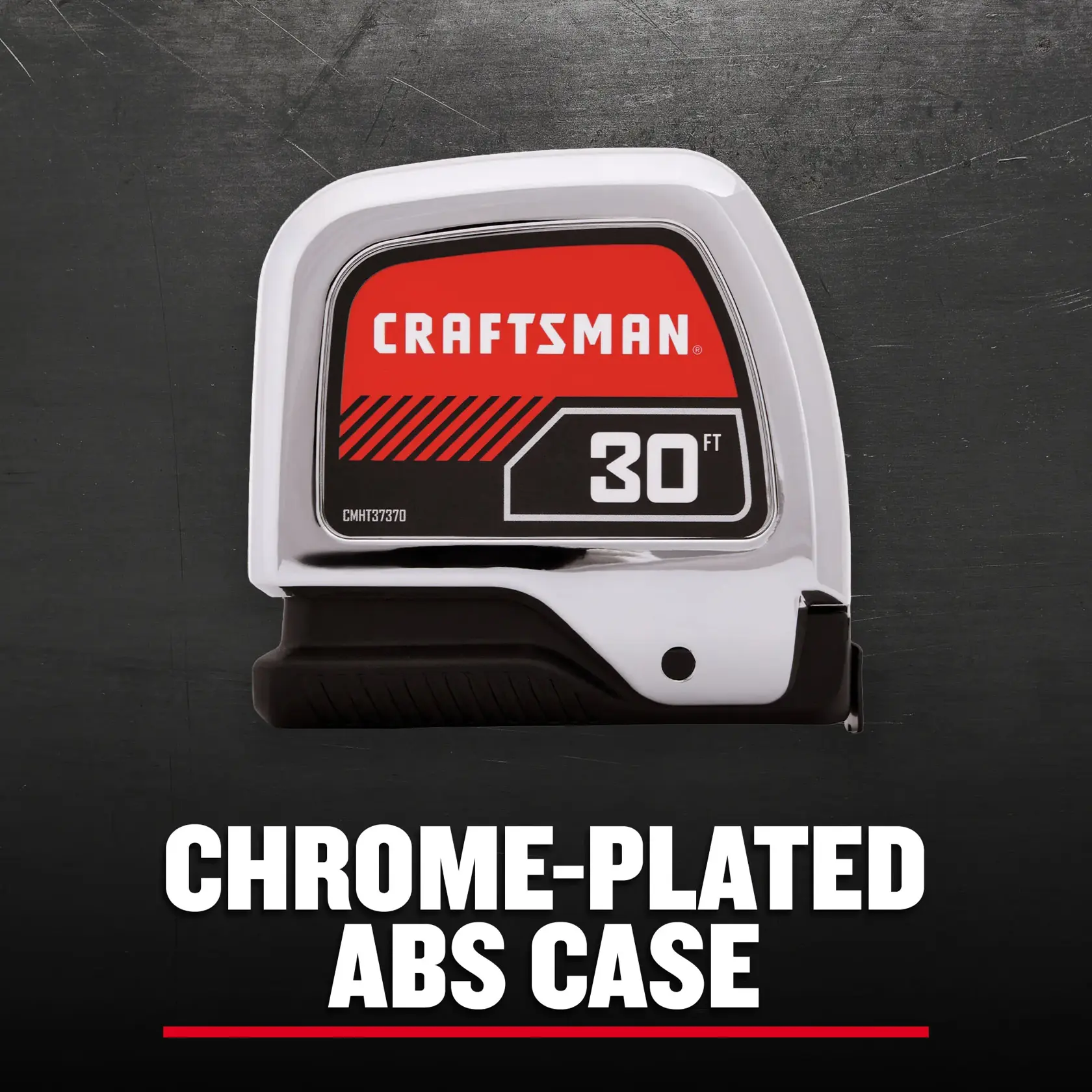 CRAFTSMAN CMHT37370S 30 ft. Chromelock Tape Measure F+B