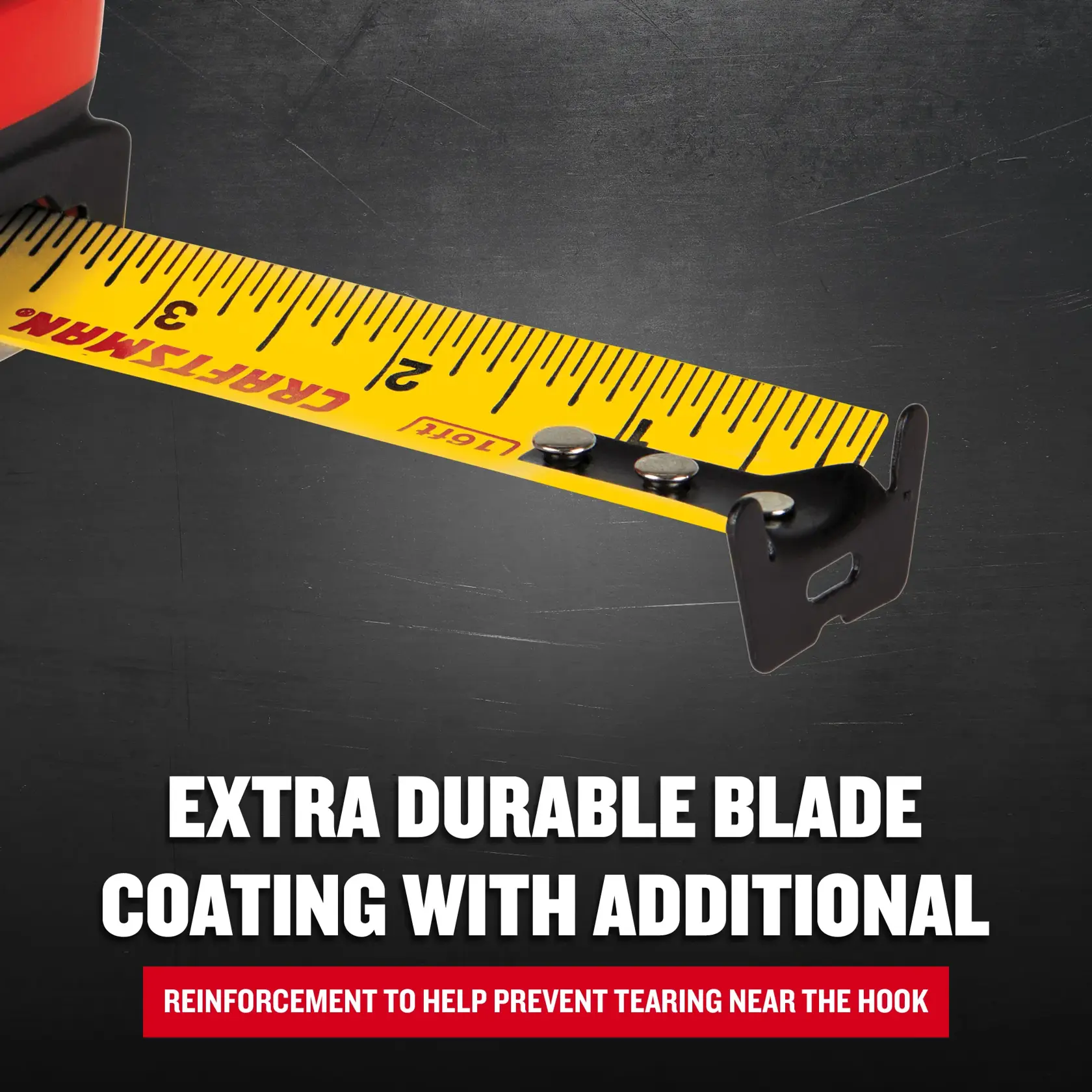 Graphic of CRAFTSMAN Measuring: Short Tapes highlighting product features