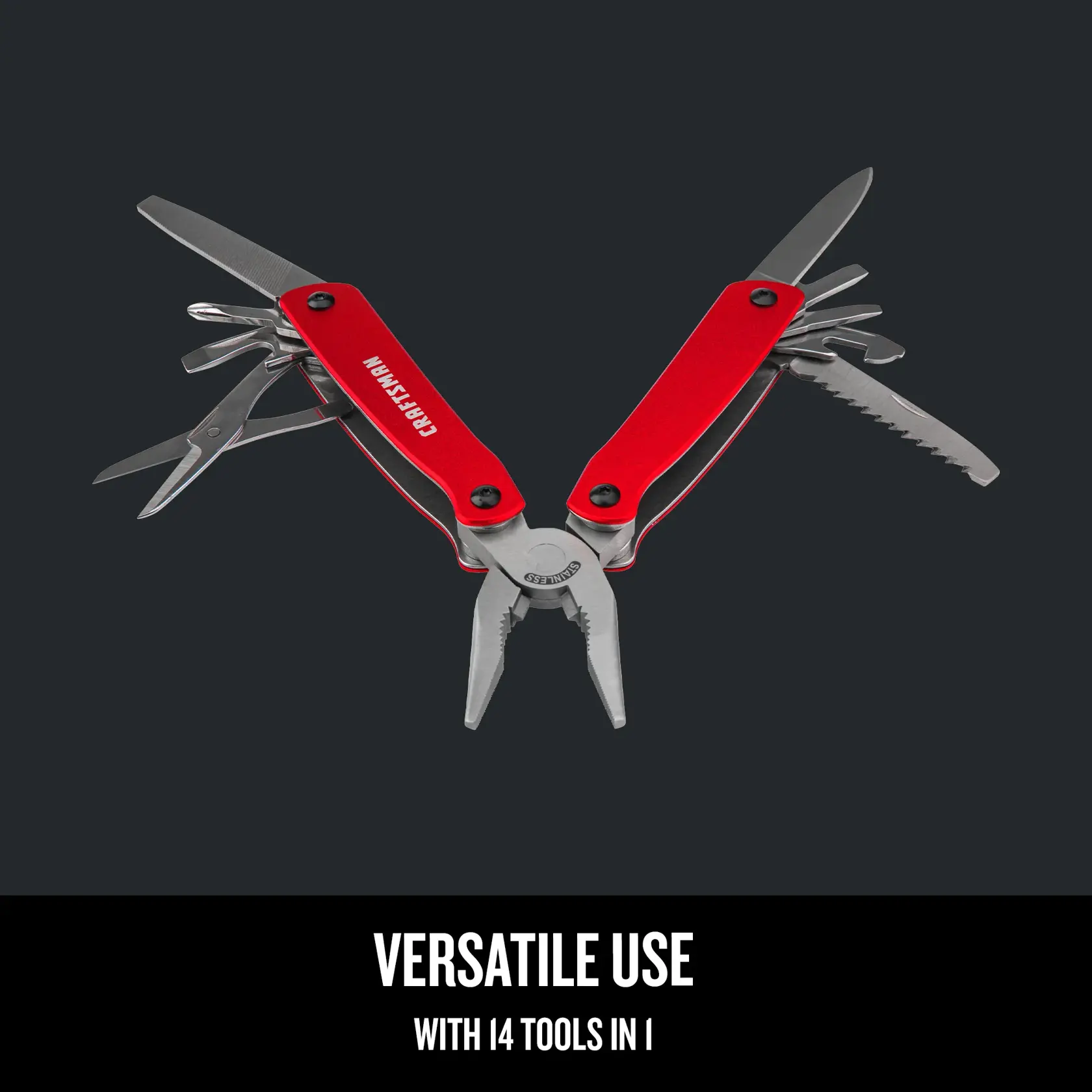 Graphic of CRAFTSMAN Multi-Tools highlighting product features