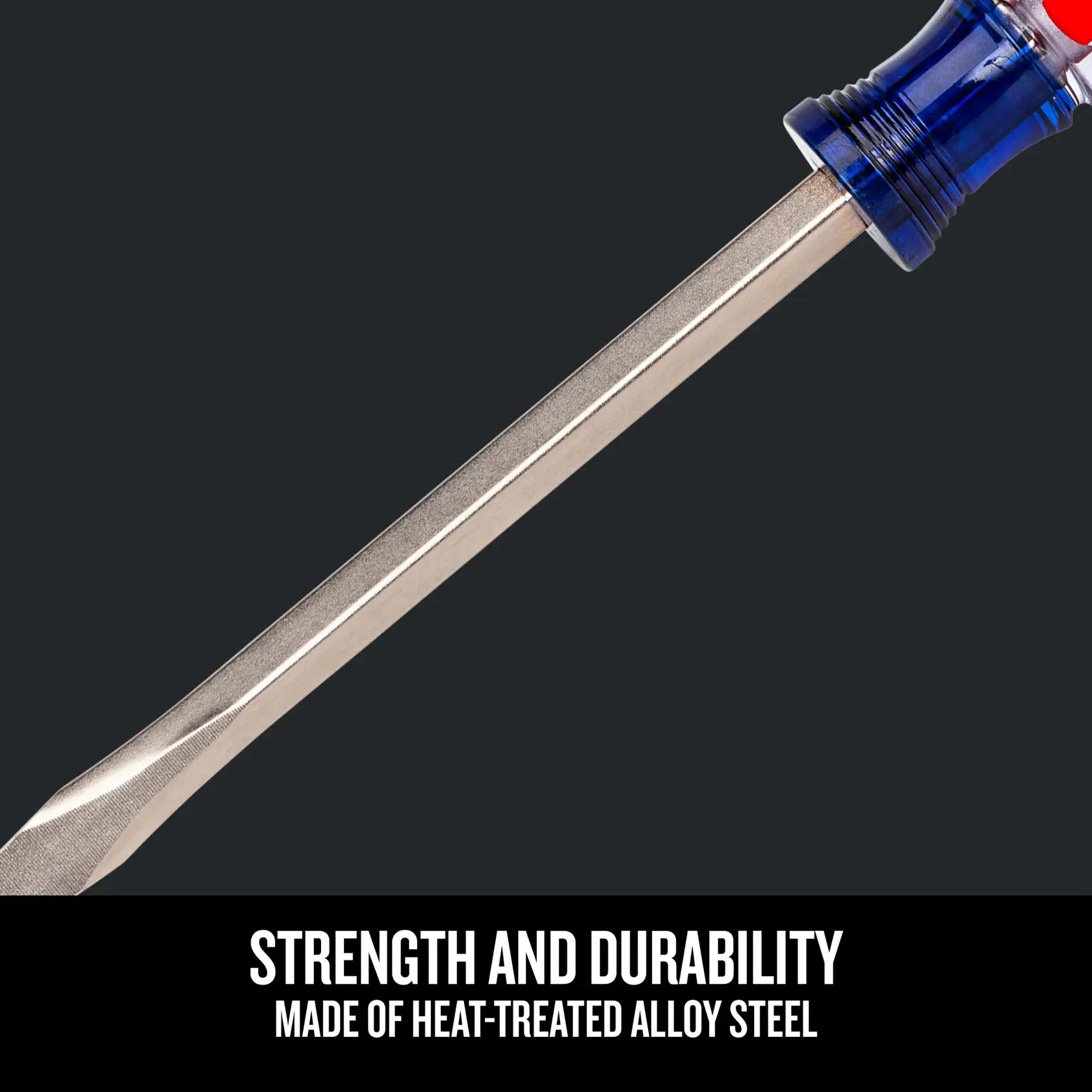 Graphic of CRAFTSMAN Screwdrivers: Acetate highlighting product features