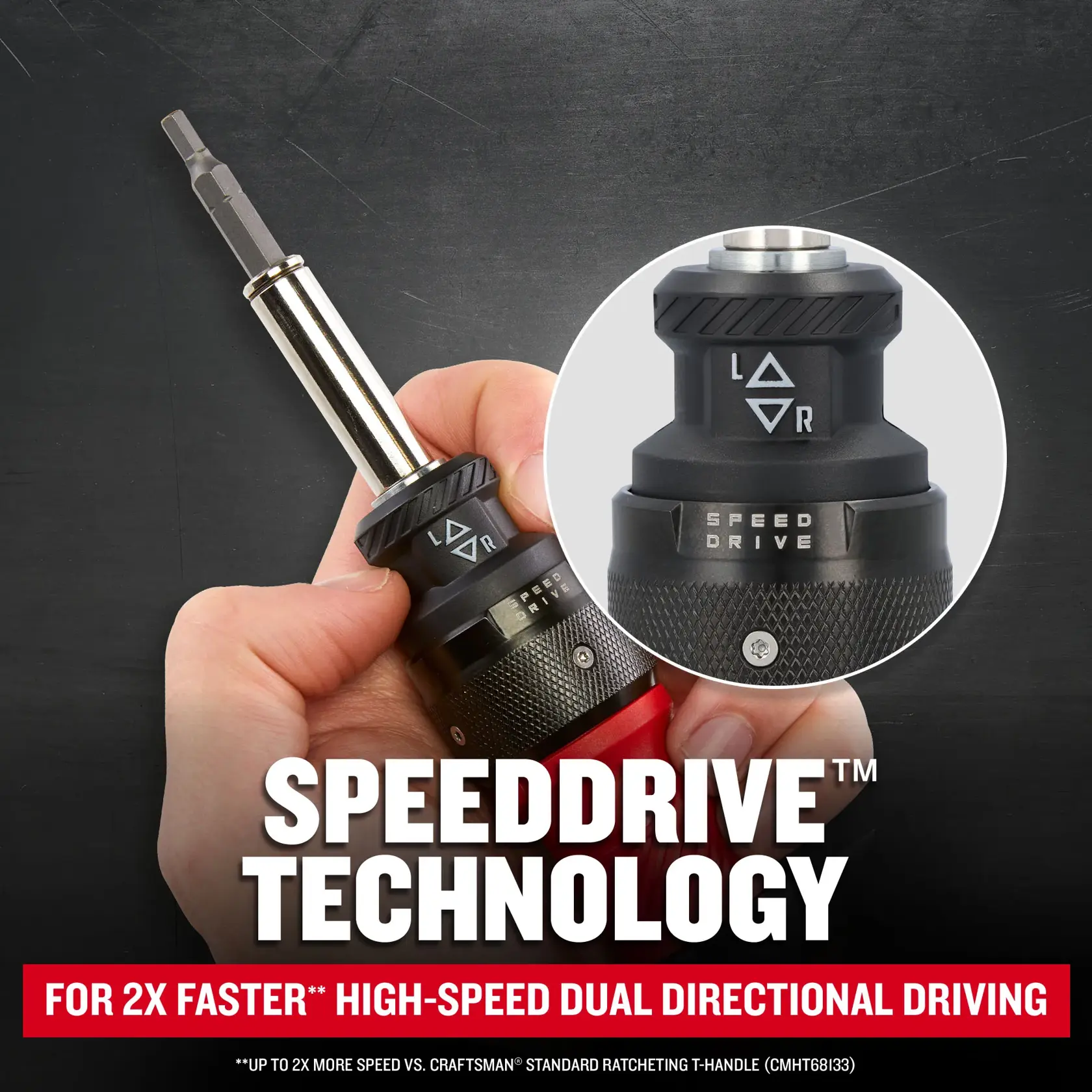 eComm Graphic CRAFTSMAN 15-Piece SpeedDrive Ratcheting T-Handle Set - Speeddrive Technology