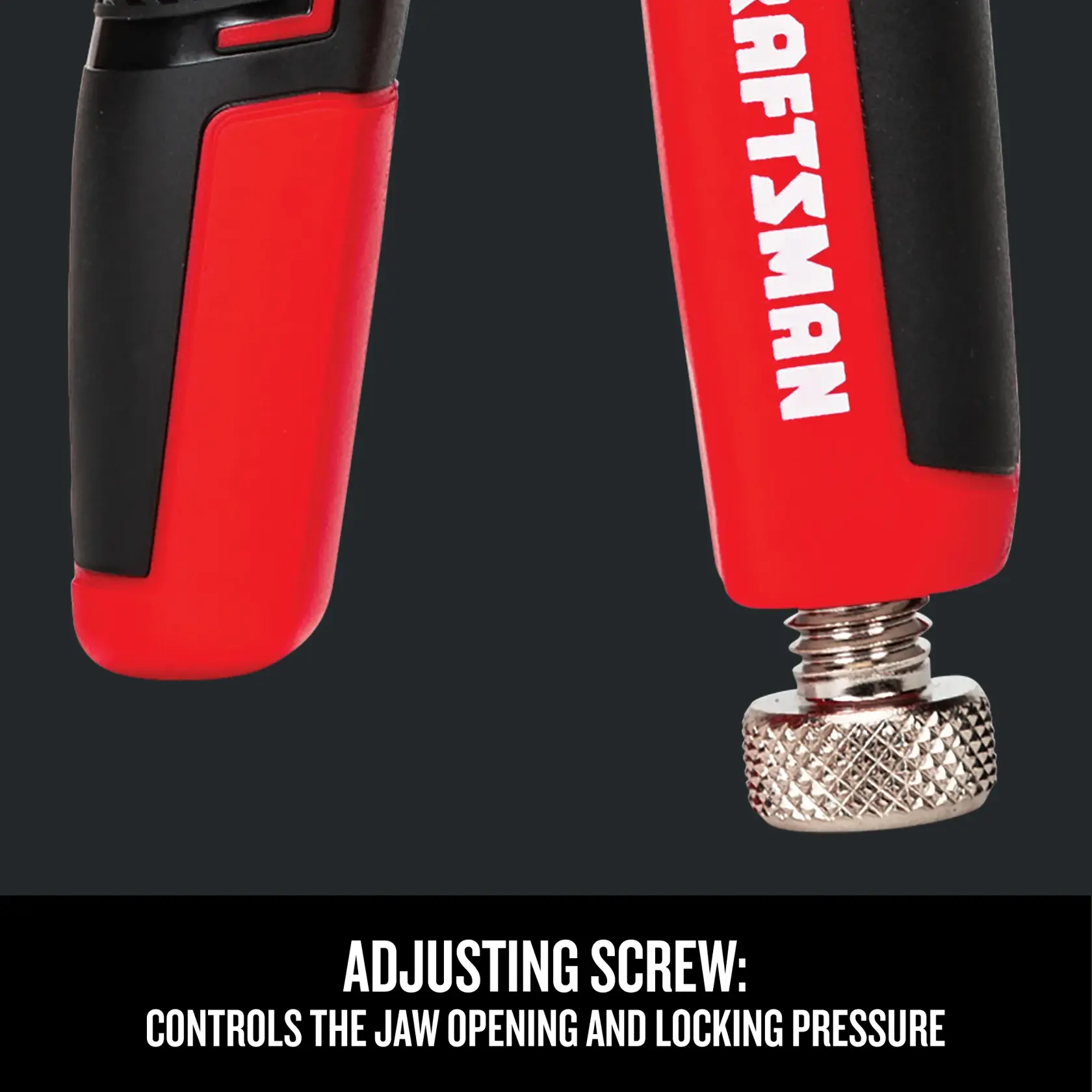 Graphic of CRAFTSMAN Pliers: Locking highlighting product features