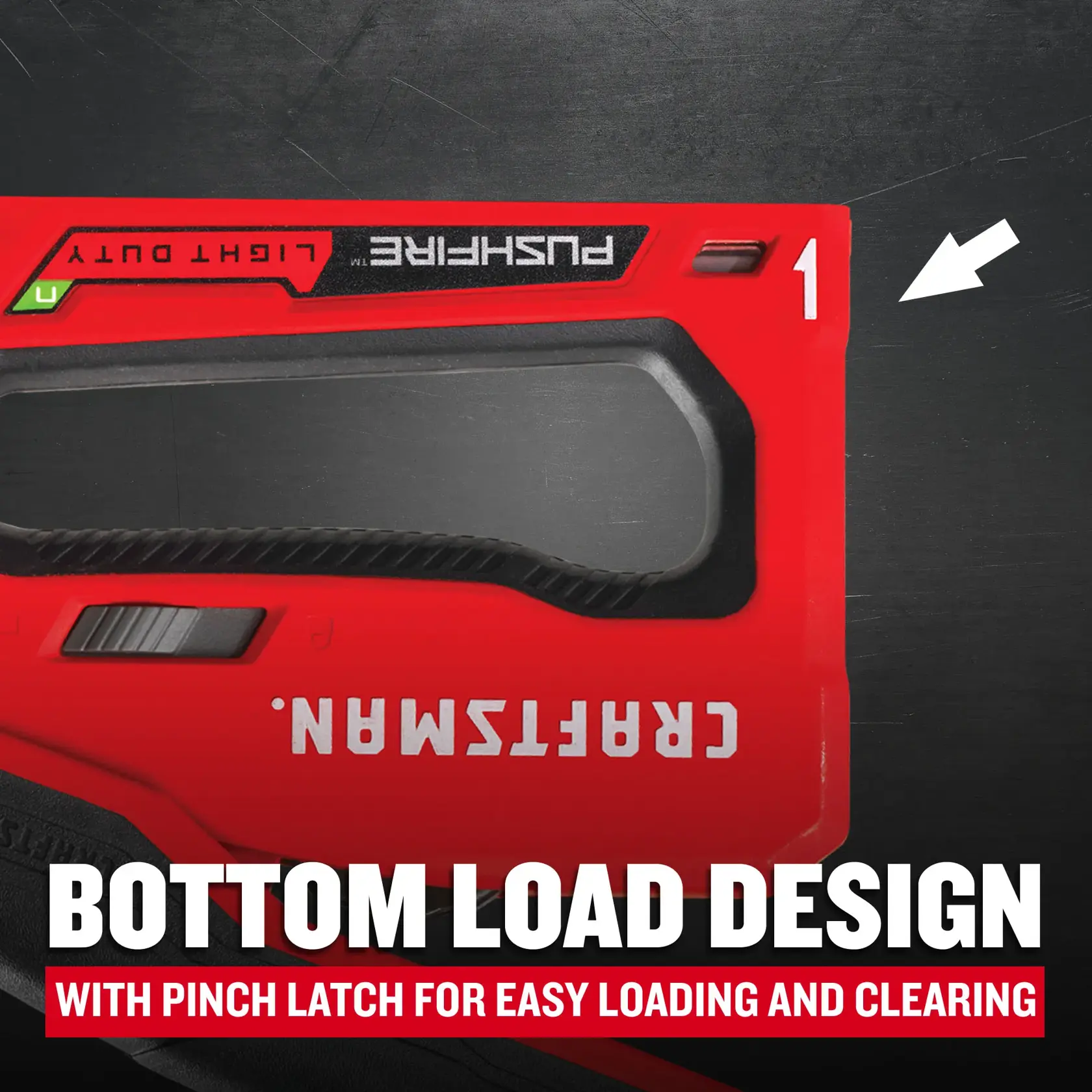 CRAFTSMAN® Pushfire Light Duty Reverse Squeeze Stapler