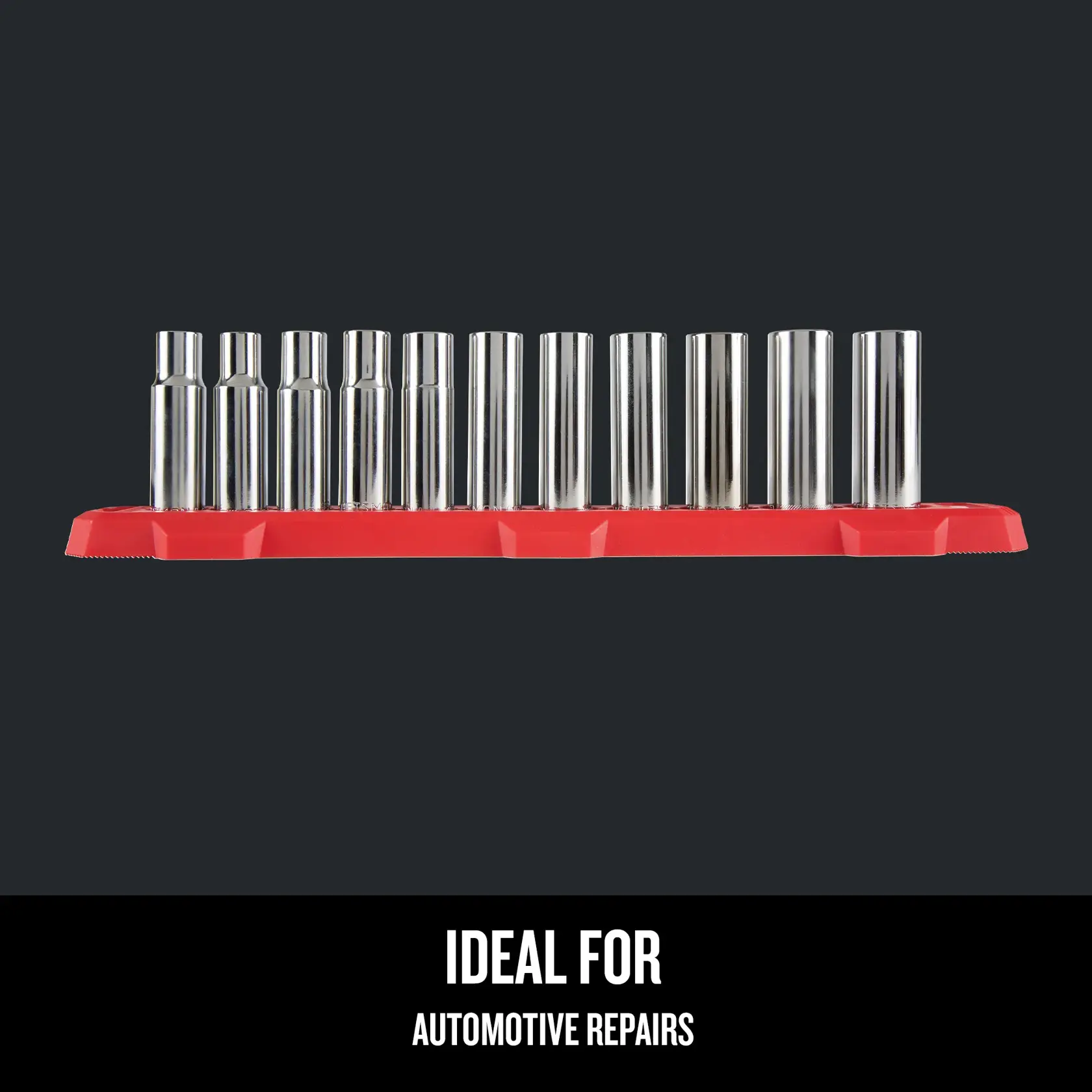 Graphic of CRAFTSMAN Sockets: Set highlighting product features