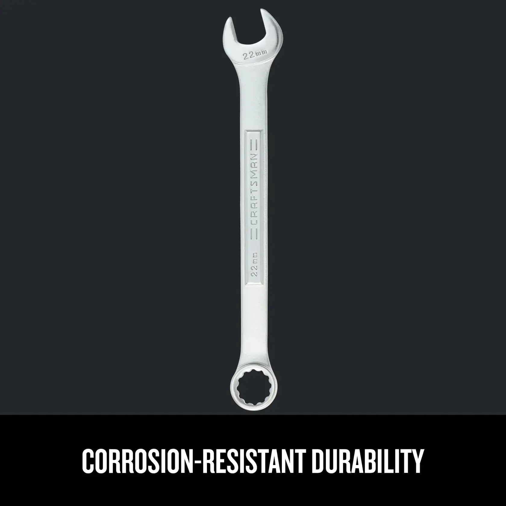 Graphic of CRAFTSMAN Wrenches: Set highlighting product features