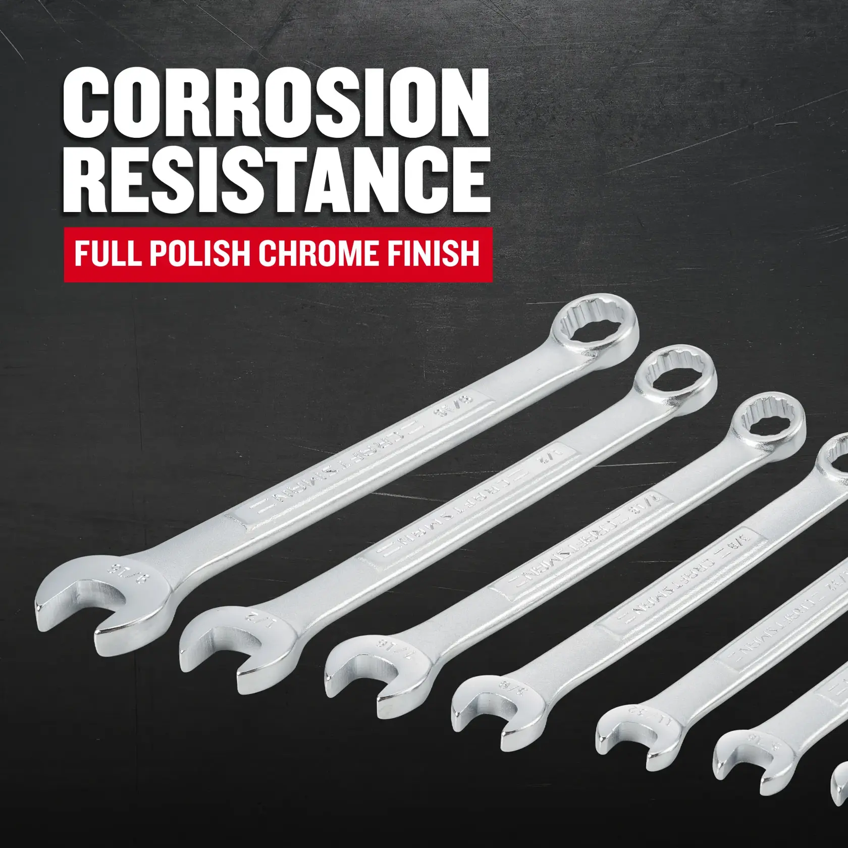 Craftsman CMMT21085 SAE Wrench Set F+B