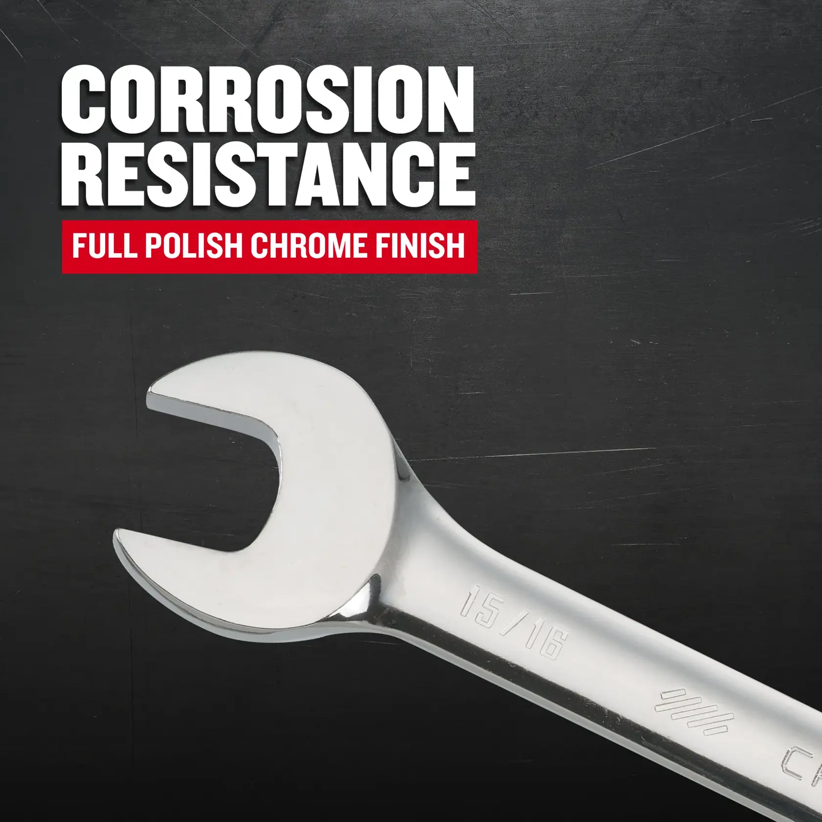 Craftsman CMMT38961 SAE 15/16 in. Ratcheting Wrench F+B