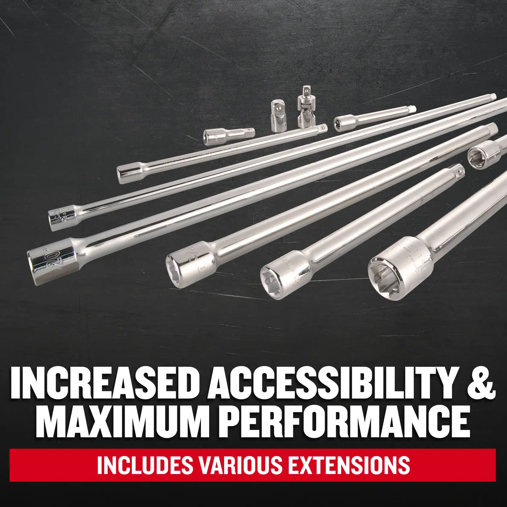 Craftsman CMMT42283 21 pc Socket Extension/Socket Adapter Set F+B