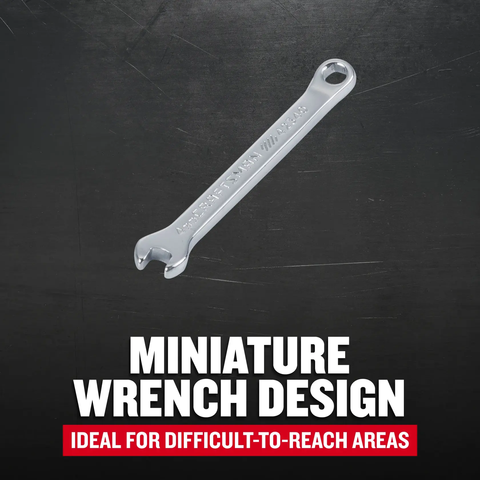 CRAFTSMAN CMMT42339 10 Piece Metric Stubby Combination Wrench Set F+B 