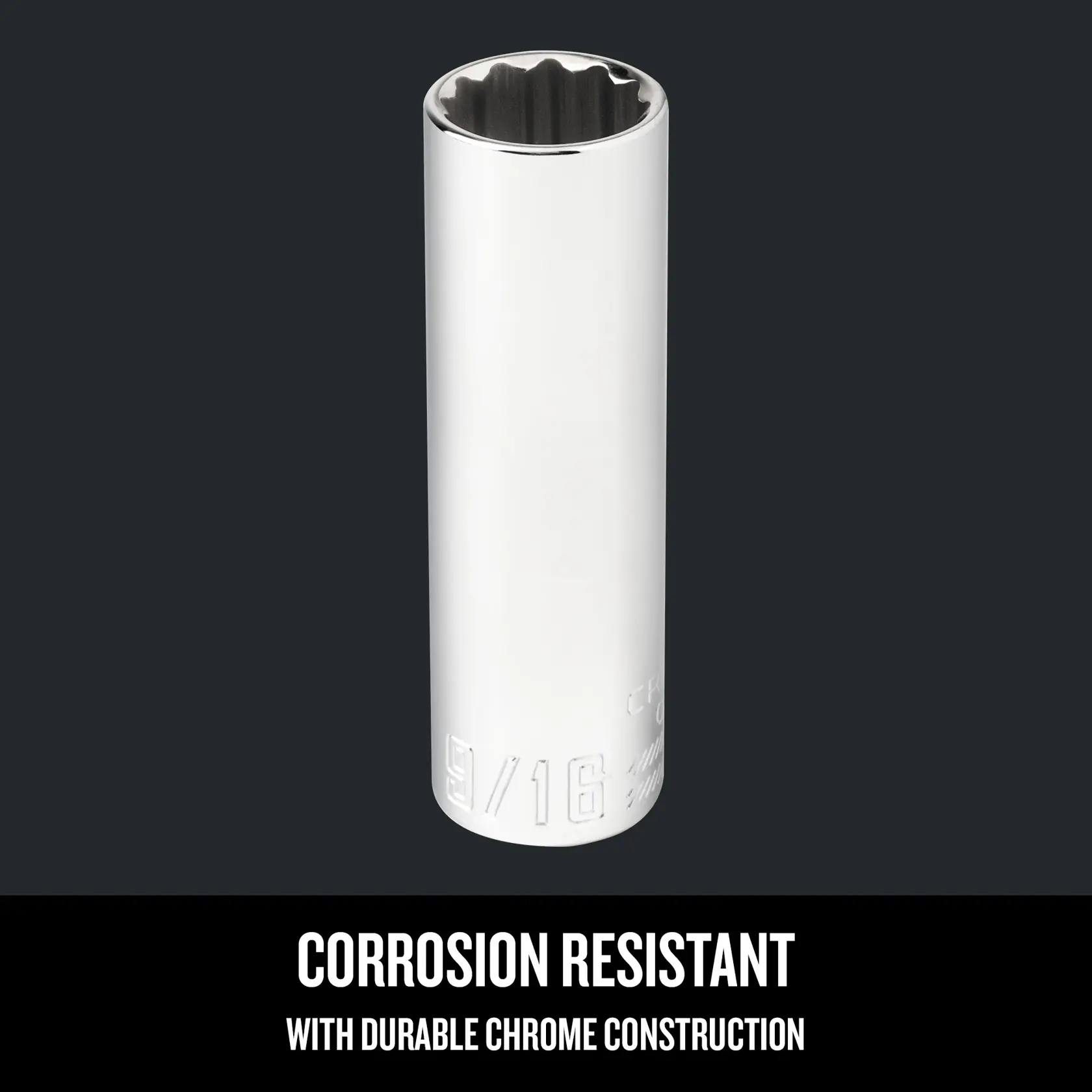 Graphic of CRAFTSMAN Sockets: 12-Point highlighting product features