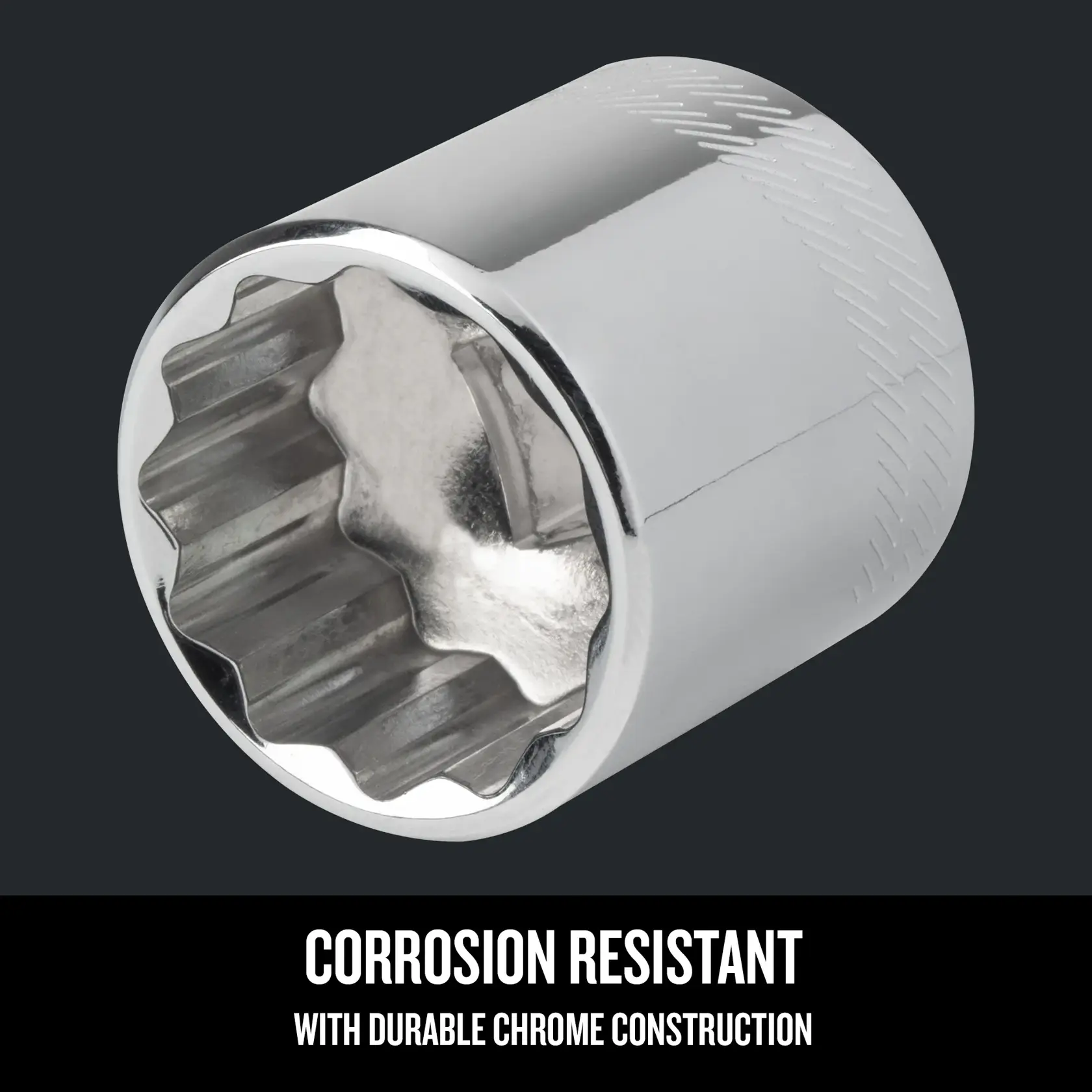 Graphic of CRAFTSMAN Sockets: 12-Point highlighting product features