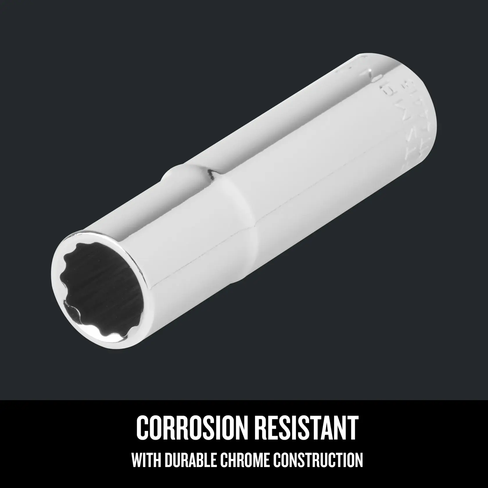 Graphic of CRAFTSMAN Sockets: 12-Point highlighting product features