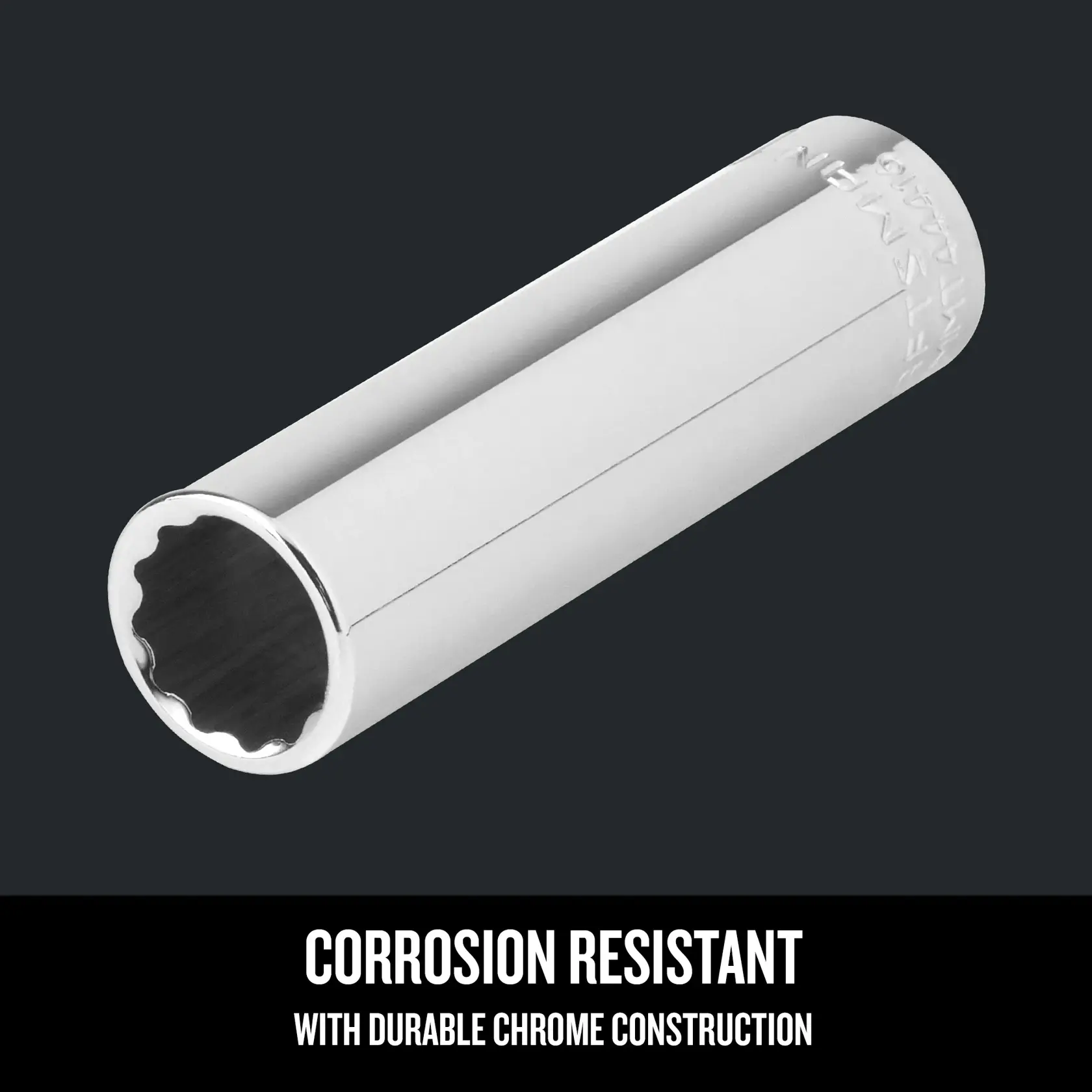 Graphic of CRAFTSMAN Sockets: 12-Point highlighting product features