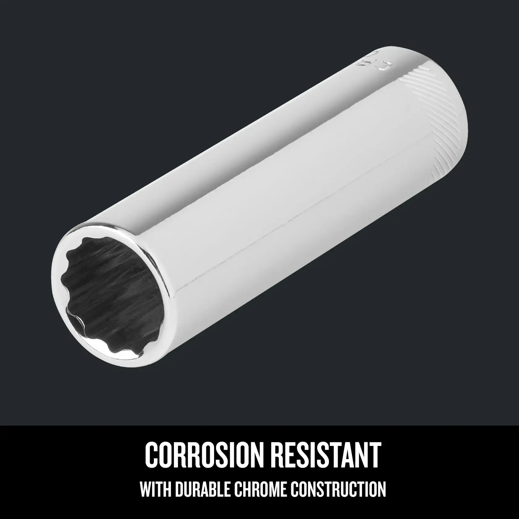 Graphic of CRAFTSMAN Sockets: 12-Point highlighting product features