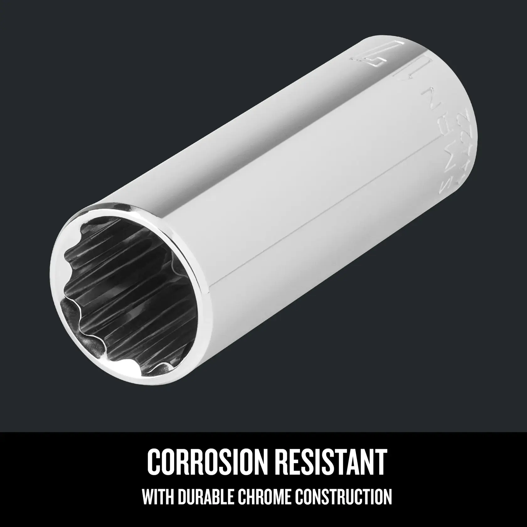 Graphic of CRAFTSMAN Sockets: 12-Point highlighting product features