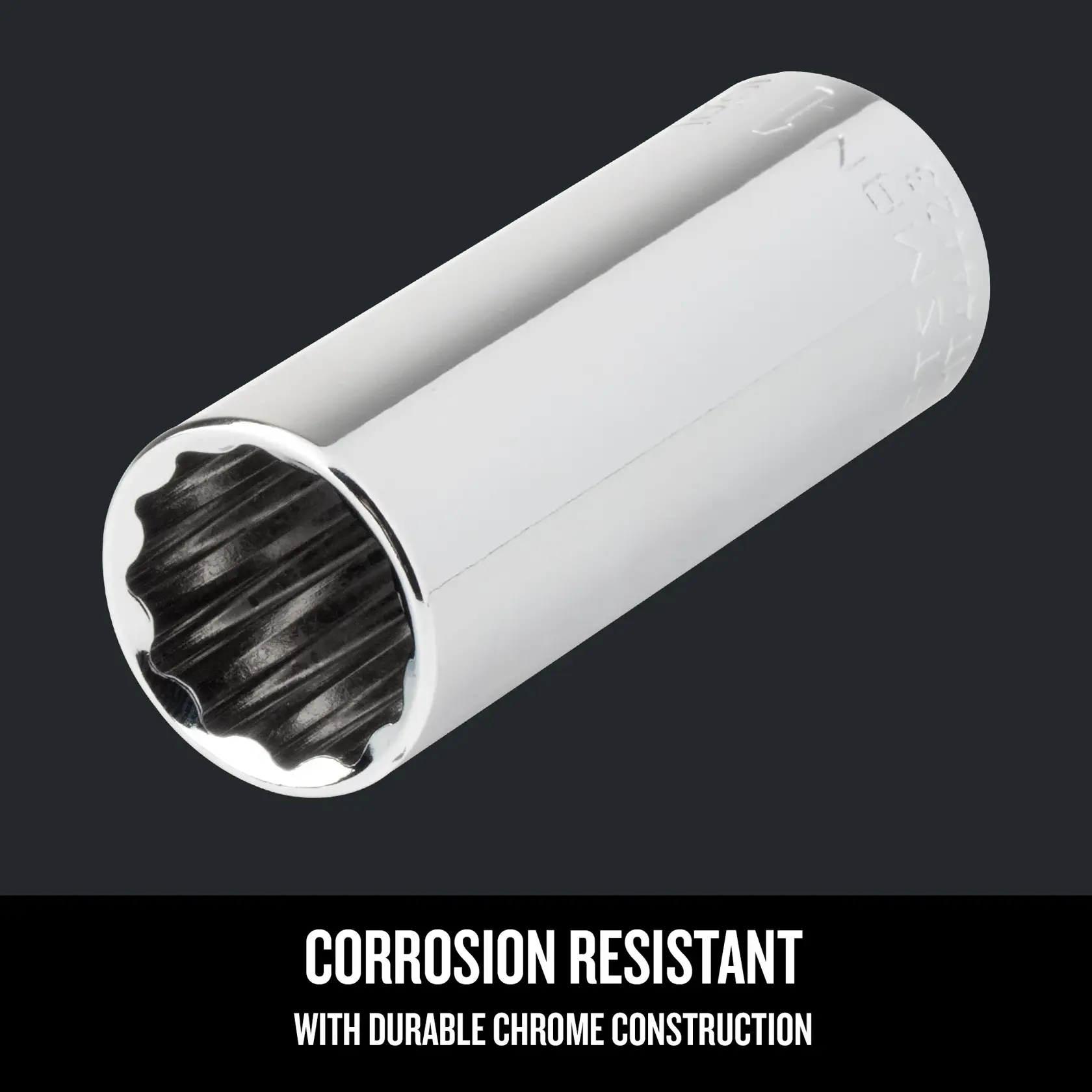 Graphic of CRAFTSMAN Sockets: 12-Point highlighting product features
