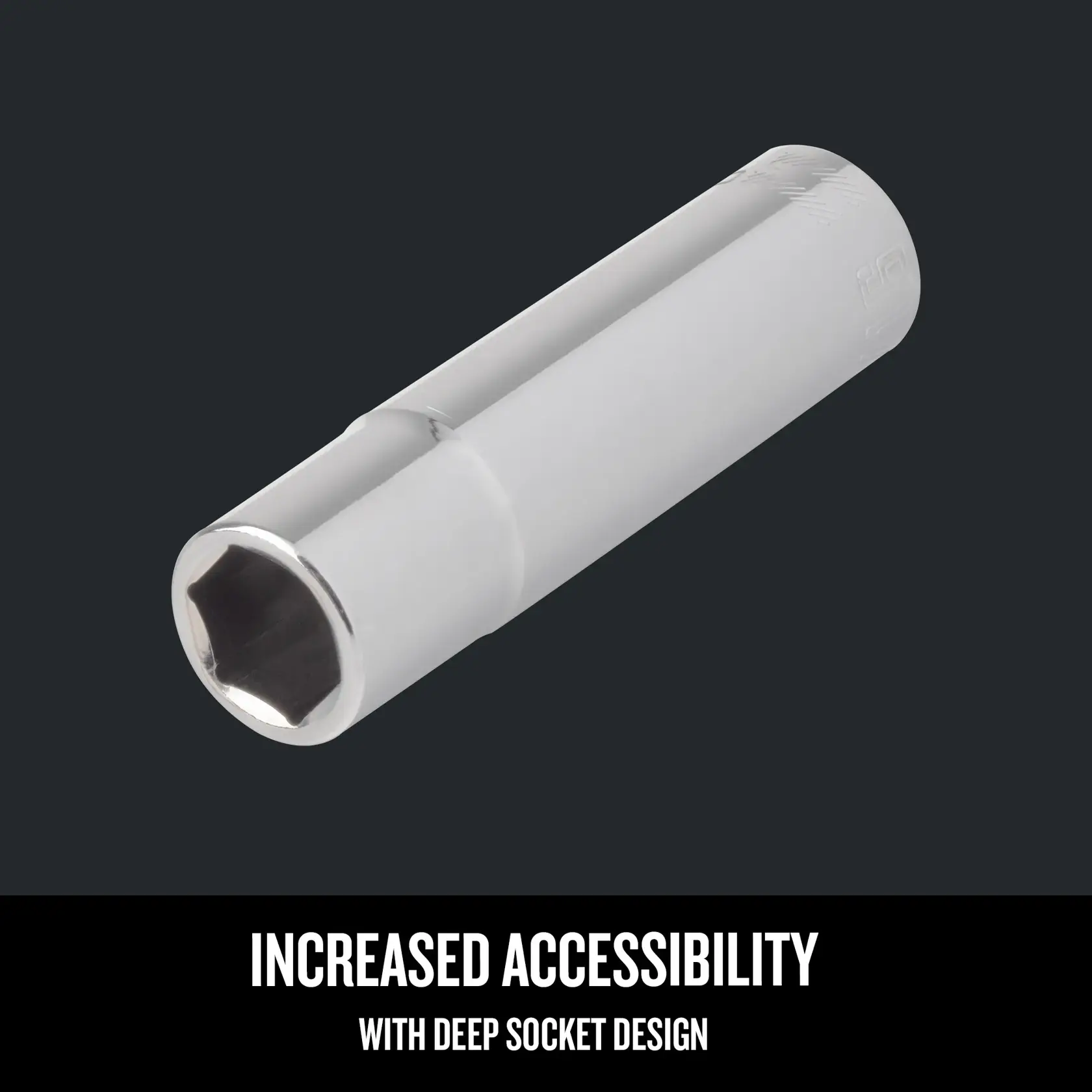 Graphic of CRAFTSMAN Sockets: 6-Point highlighting product features