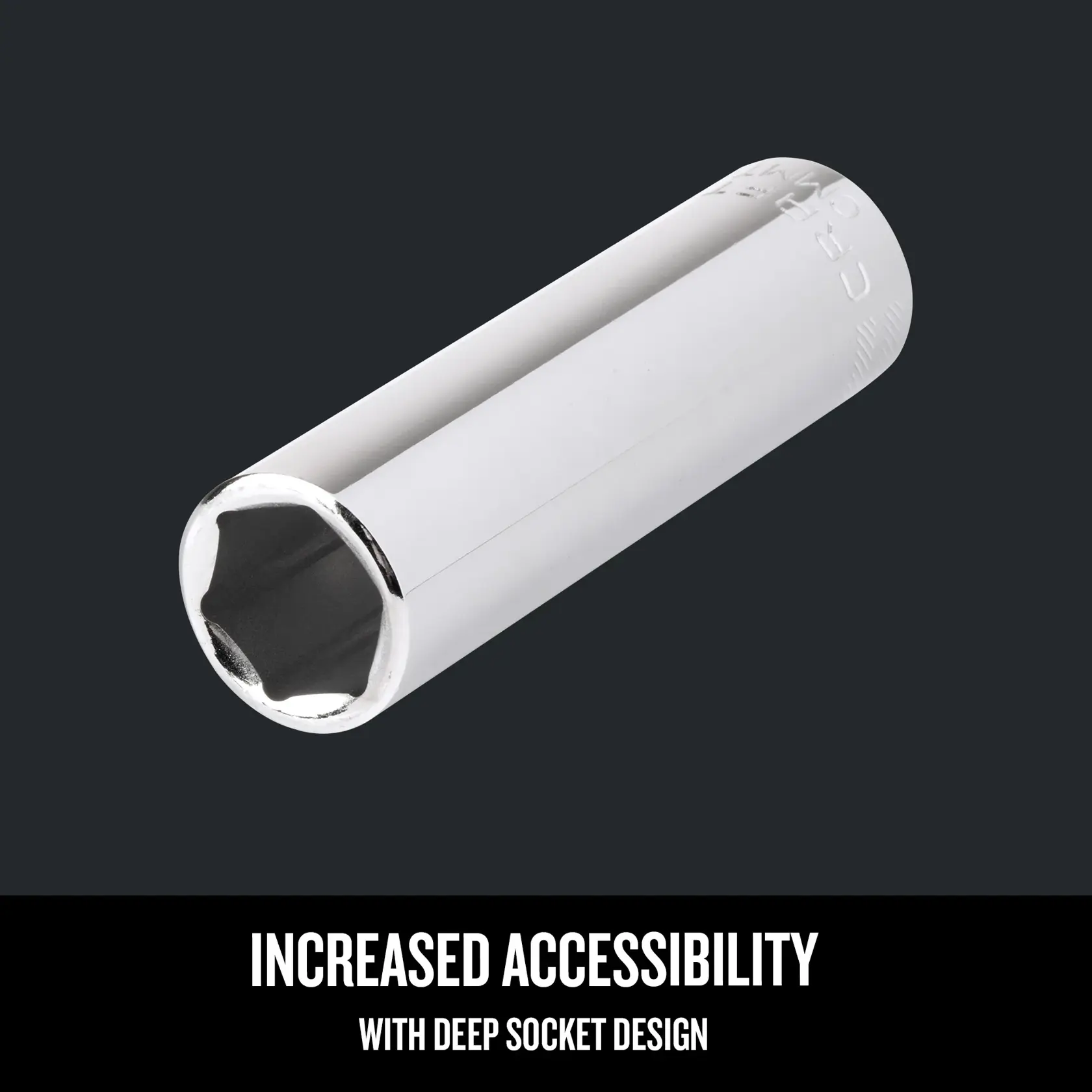Graphic of CRAFTSMAN Sockets: 6-Point highlighting product features
