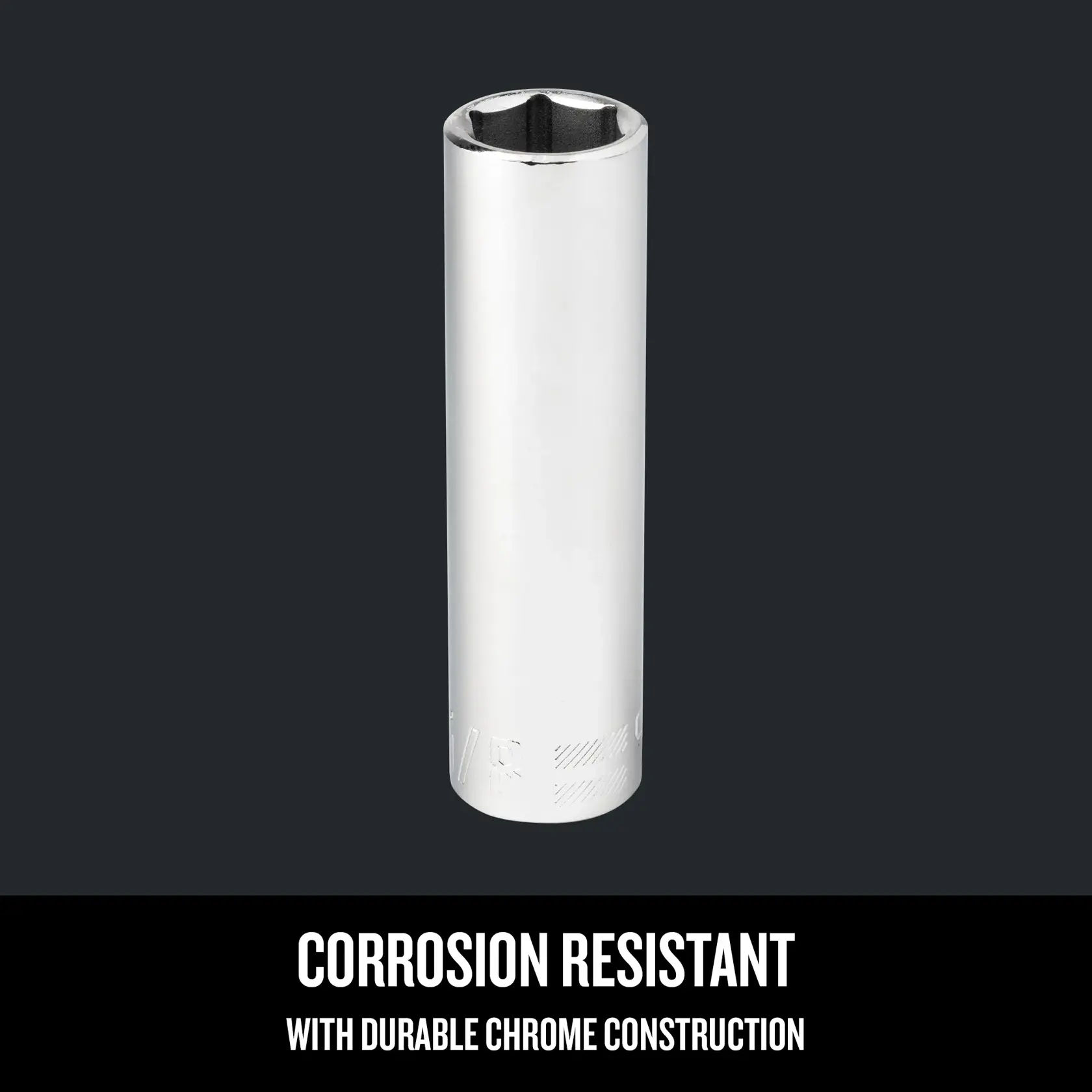 Graphic of CRAFTSMAN Sockets: 6-Point highlighting product features