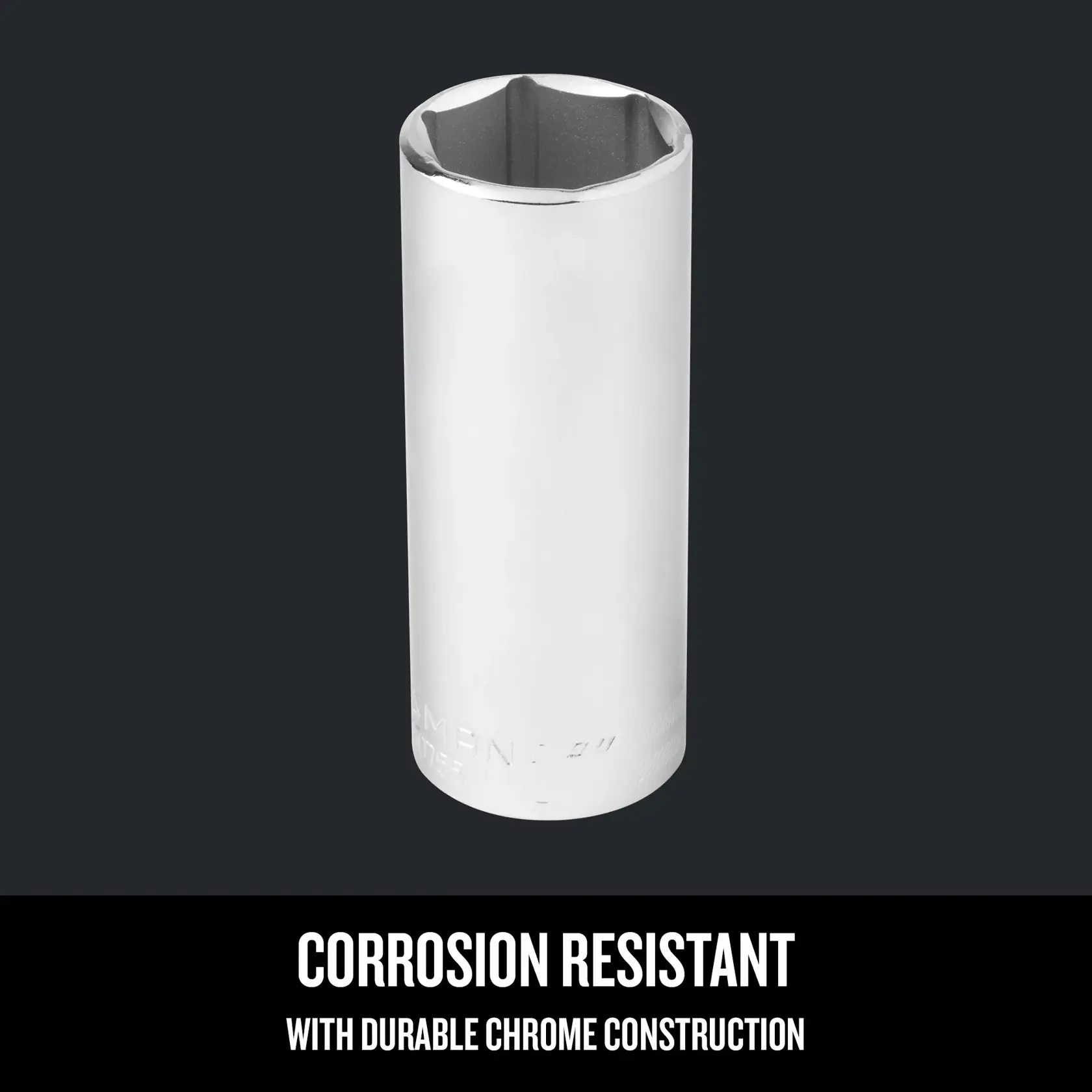 Graphic of CRAFTSMAN Sockets: 6-Point highlighting product features