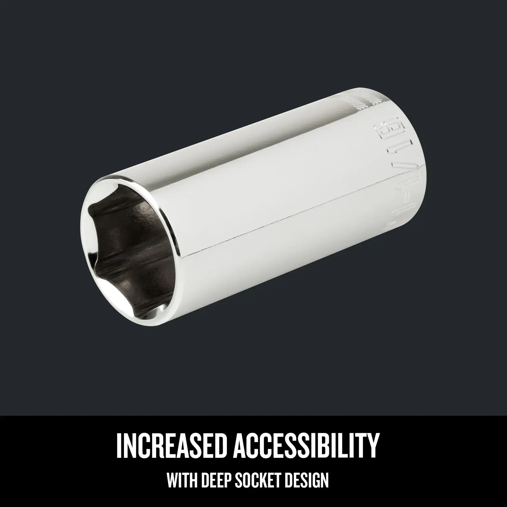 Graphic of CRAFTSMAN Sockets: 6-Point highlighting product features