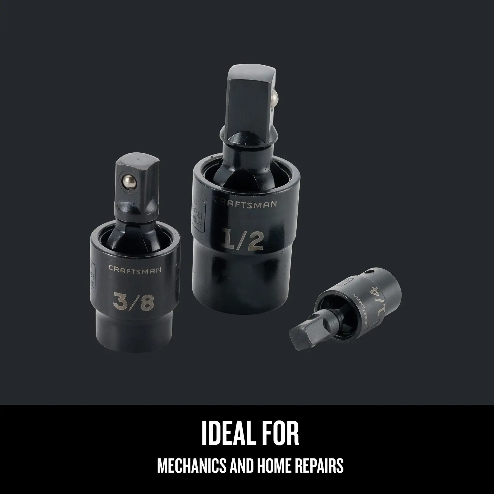 Graphic of CRAFTSMAN Sockets: Impact highlighting product features