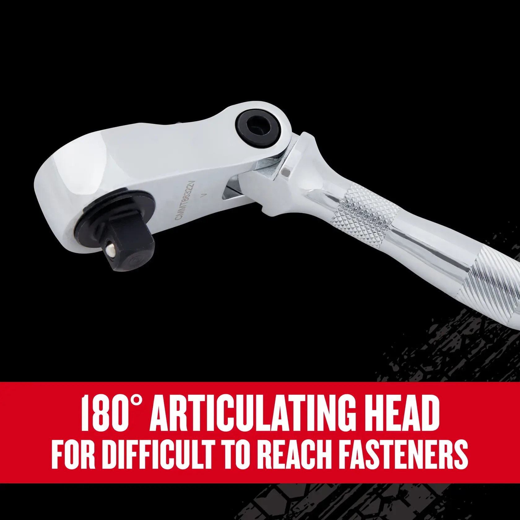 Graphic of CRAFTSMAN Ratchets highlighting product features