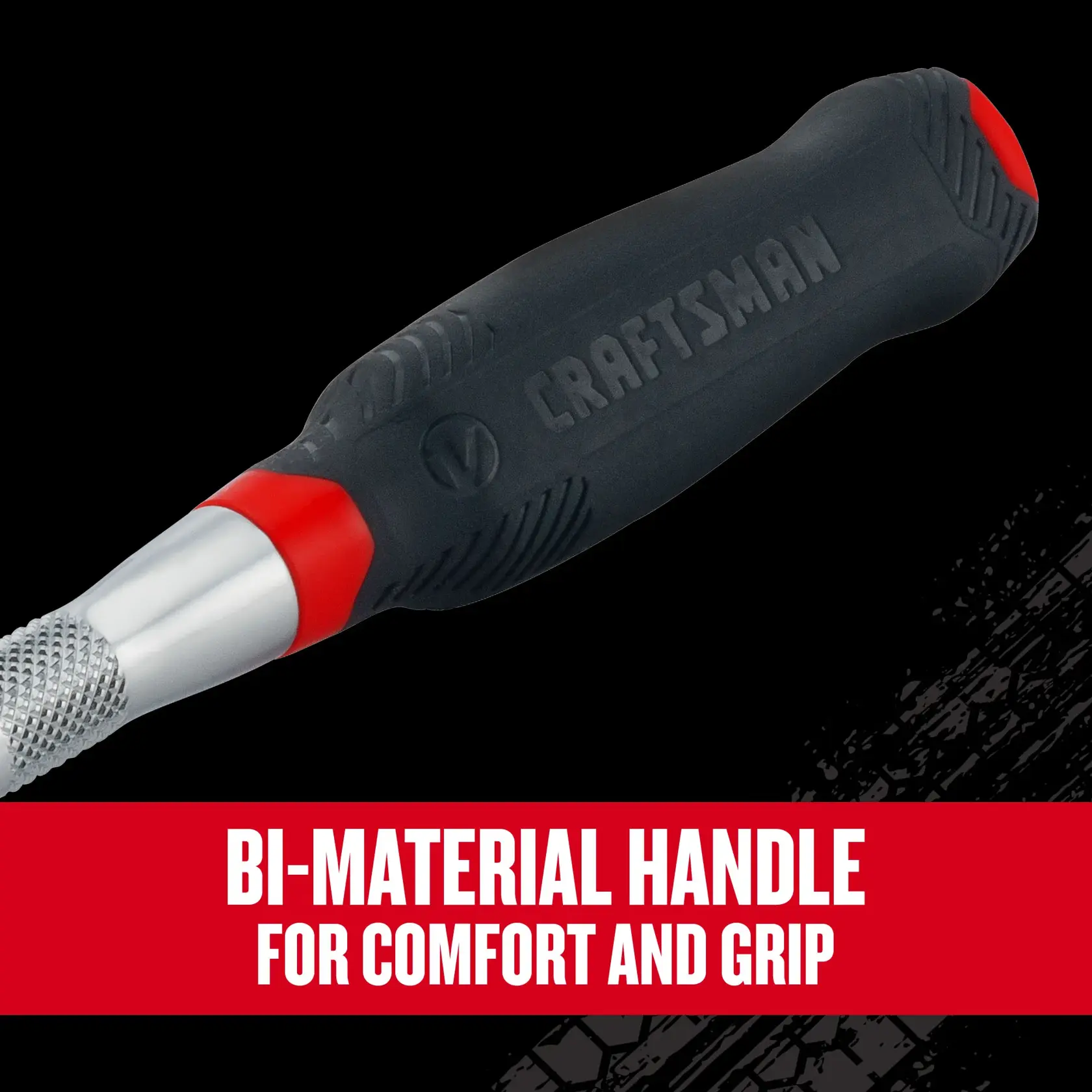 Graphic of CRAFTSMAN Ratchets highlighting product features