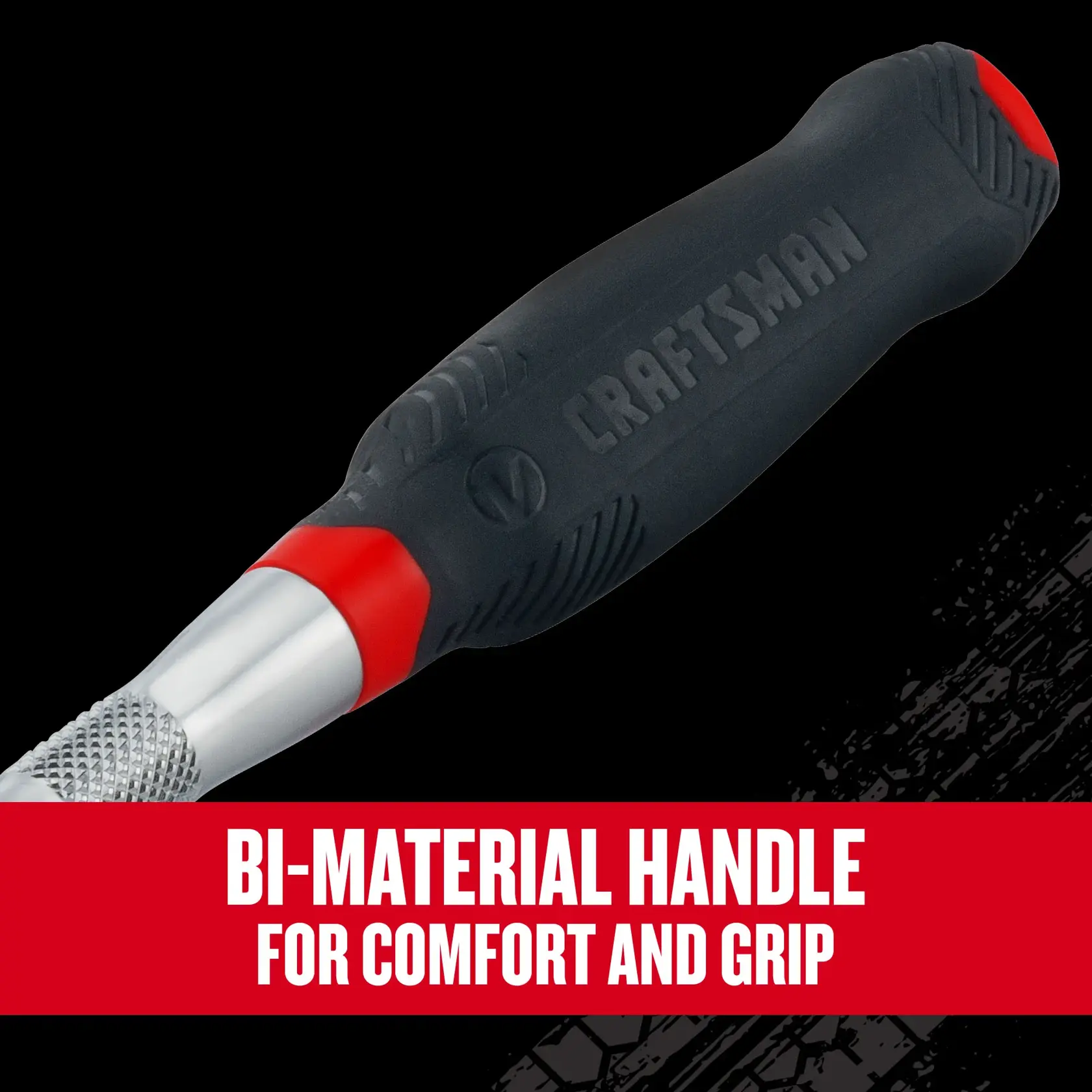 Graphic of CRAFTSMAN Ratchets highlighting product features