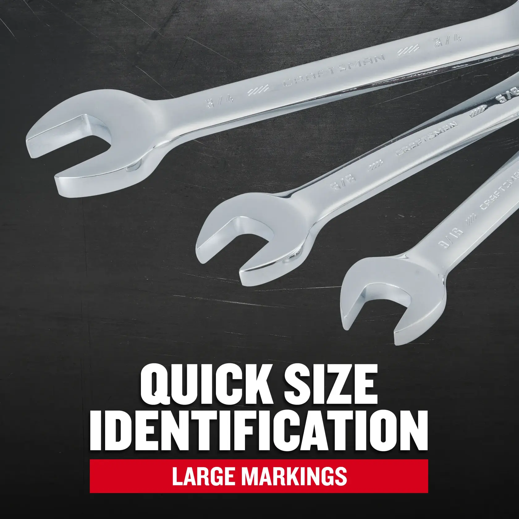 Craftsman CMMT87010 7 pc SAE Flex Reversible Ratchet Set F+B