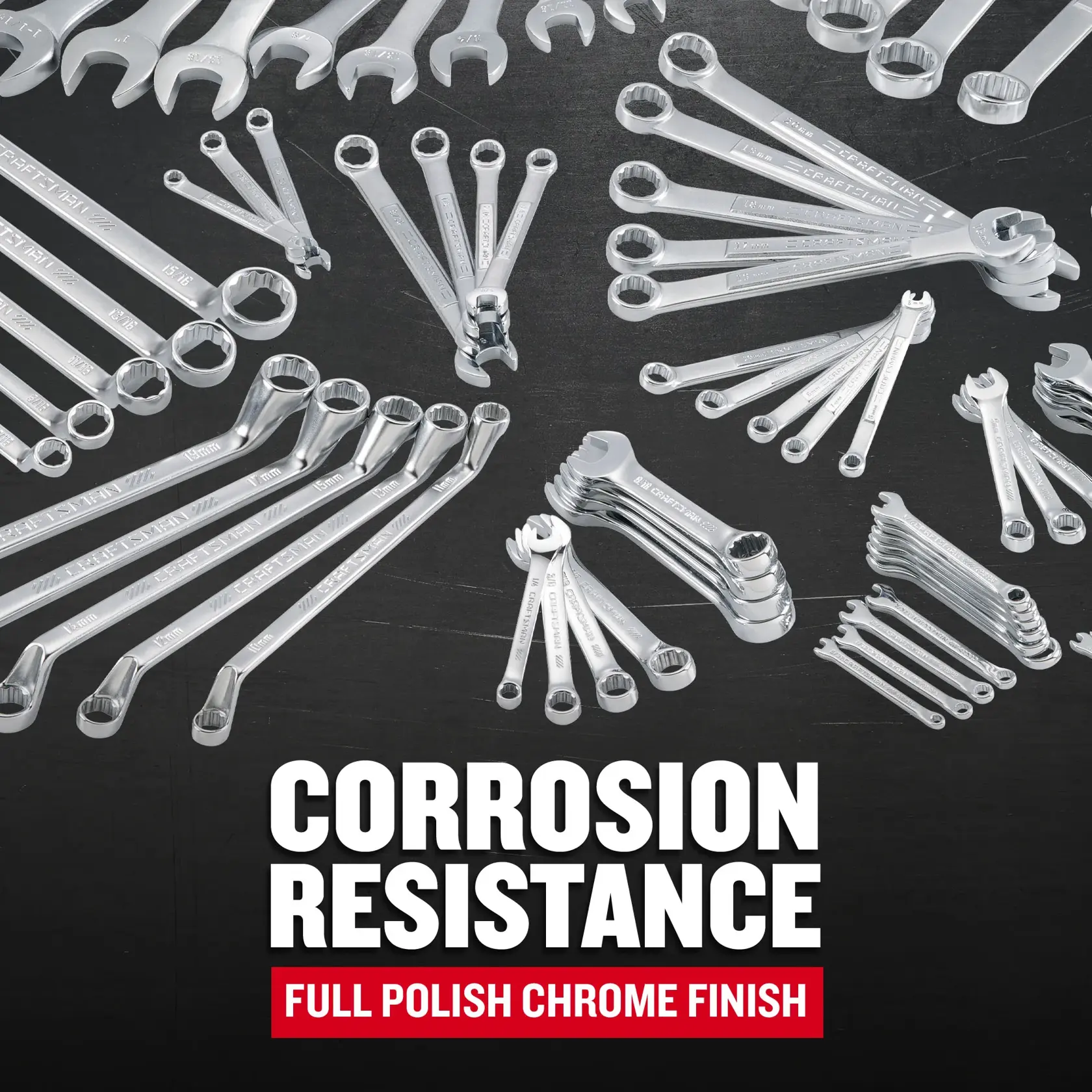 Craftsman CMMT87902 96 pc Master Static Wrench Set F+B