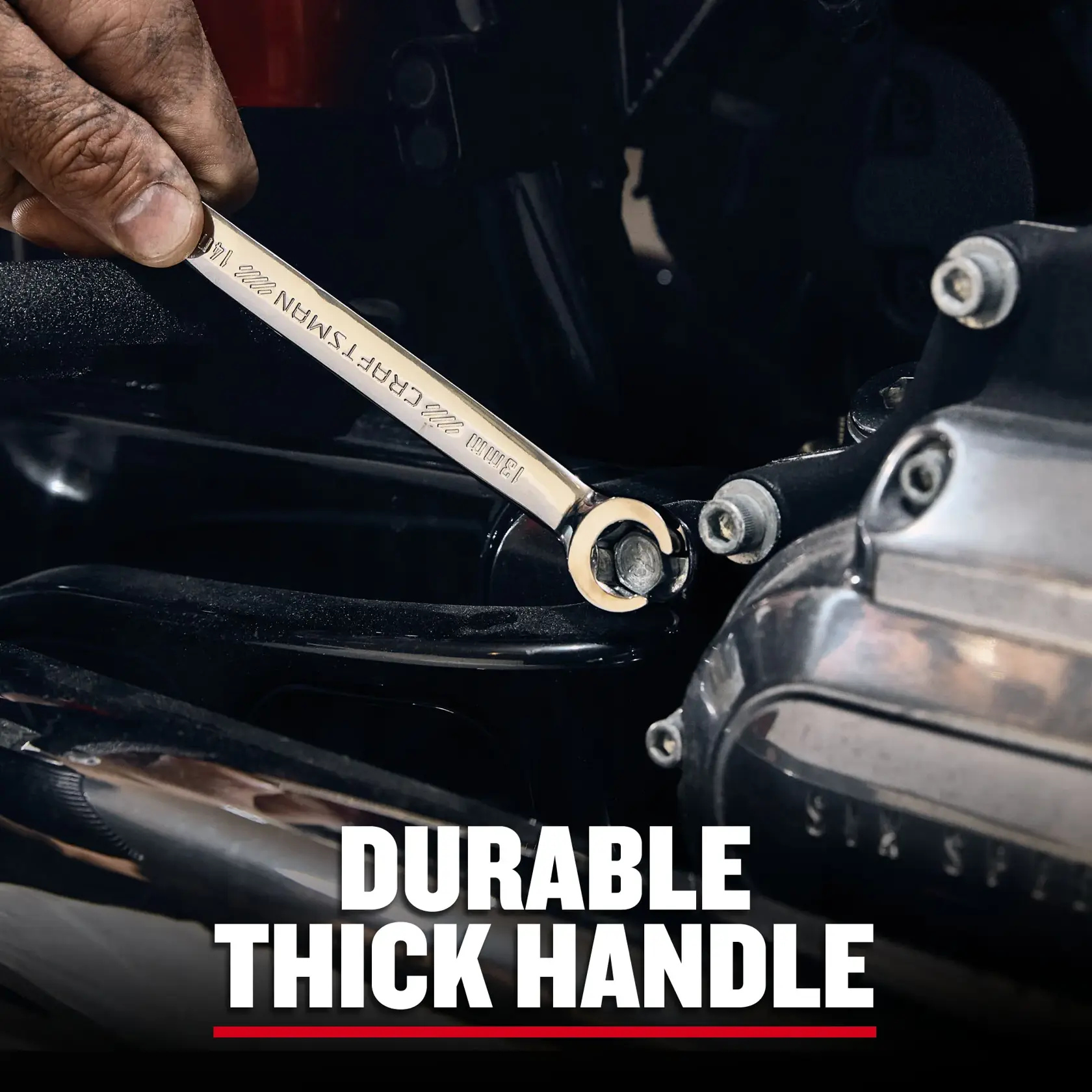 Craftsman CMMT99333 5 pc 6-Point Metric Flare Nut Open End Wrench Set F+B