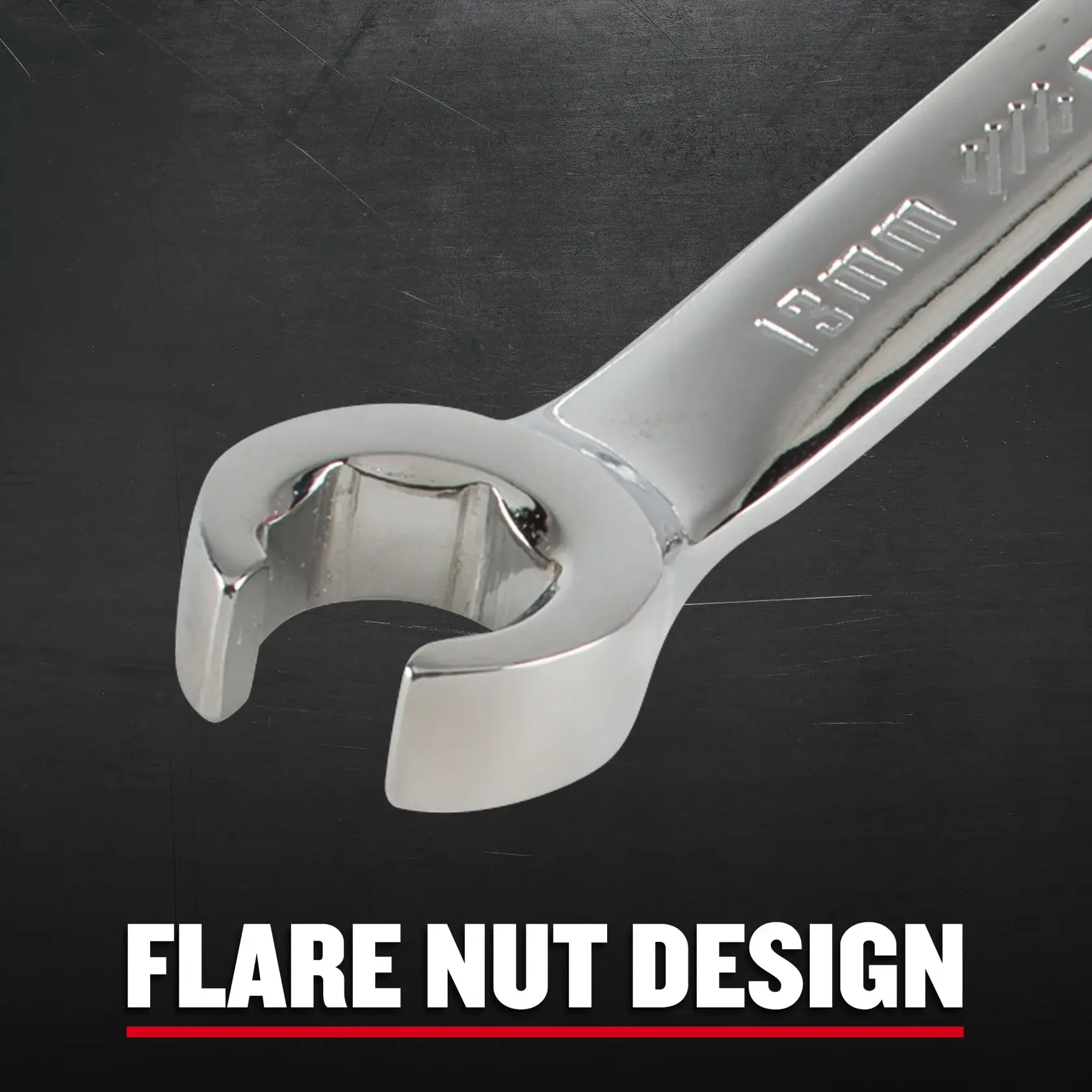 Craftsman CMMT99333 5 pc 6-Point Metric Flare Nut Open End Wrench Set F+B