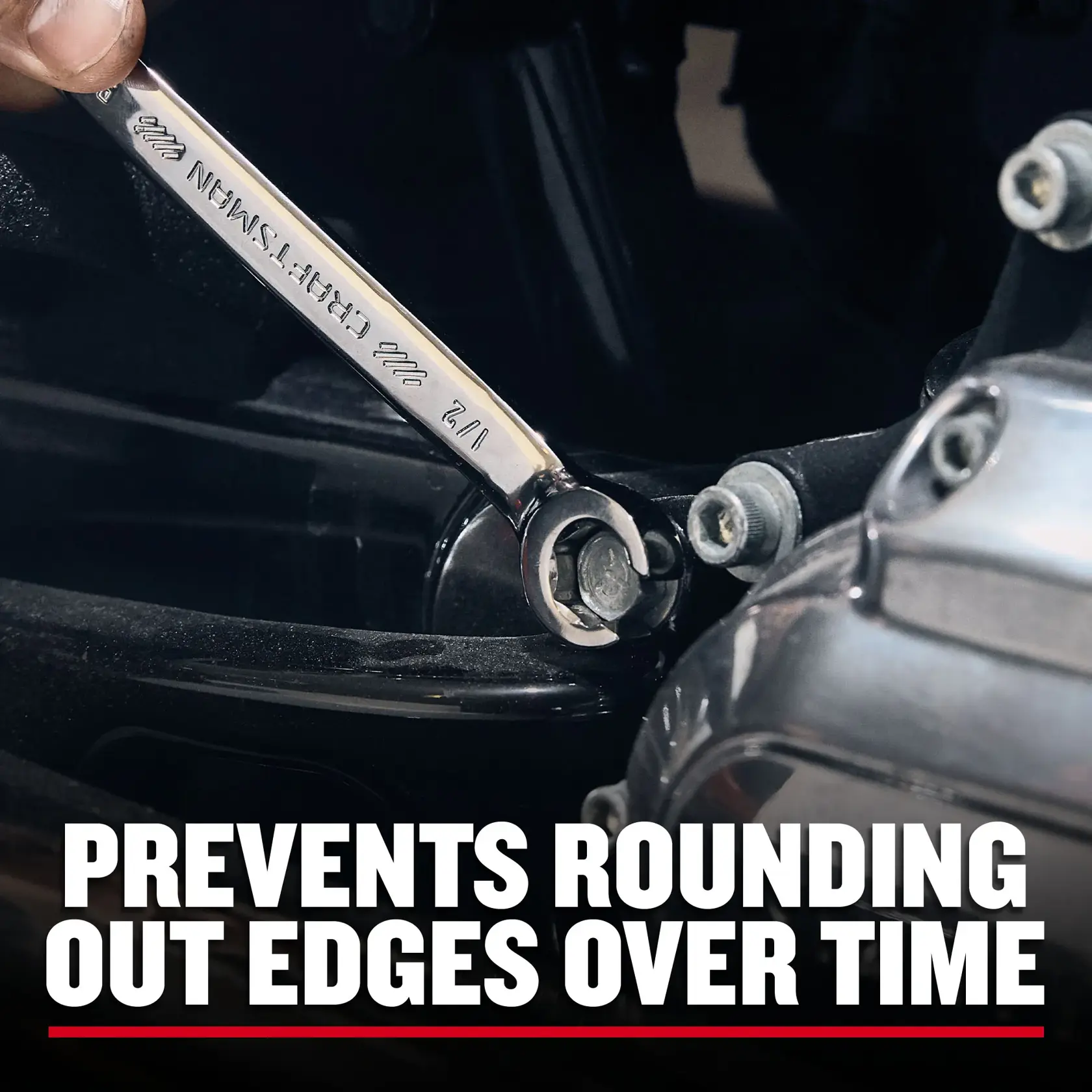 Craftsman CMMT99334 5 pc SAE Open End Flare Nut Wrench Set F+B