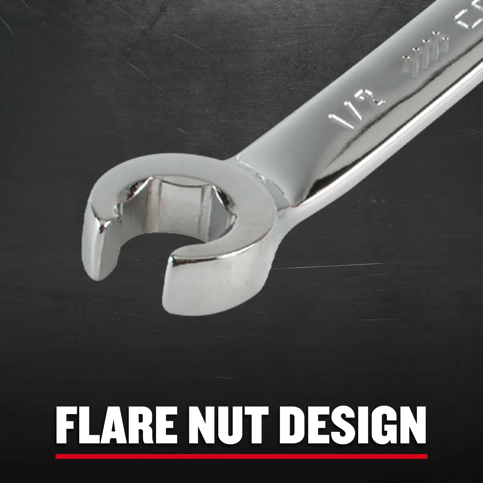 Craftsman CMMT99334 5 pc SAE Open End Flare Nut Wrench Set F+B