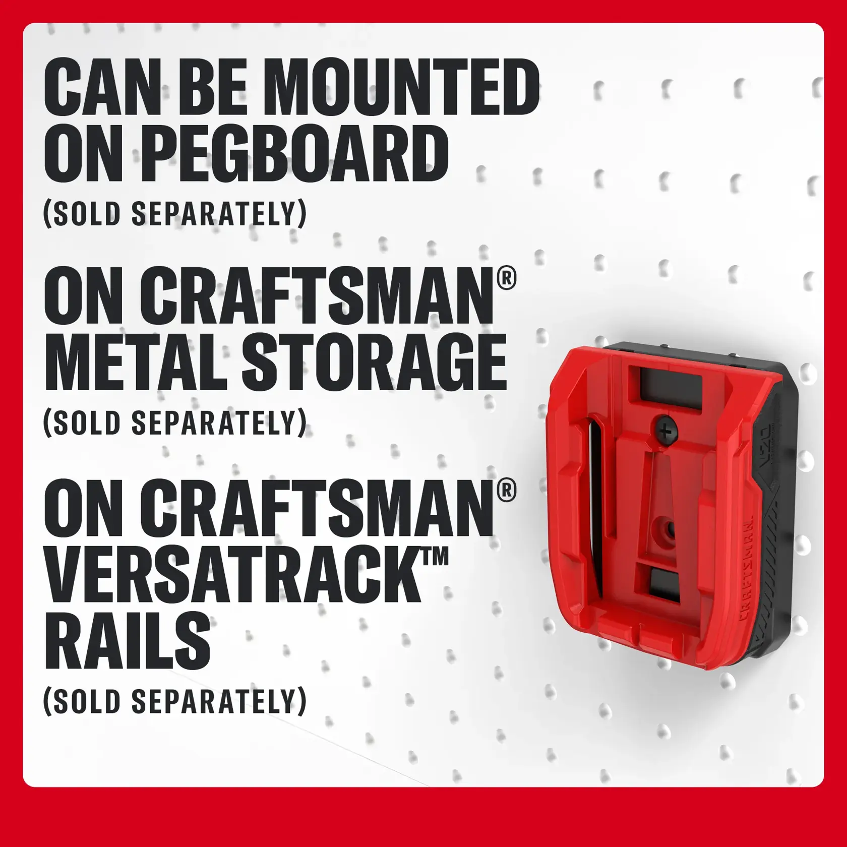 CRAFTSMAN® VERSATRACK™ Battery Cleat - Single