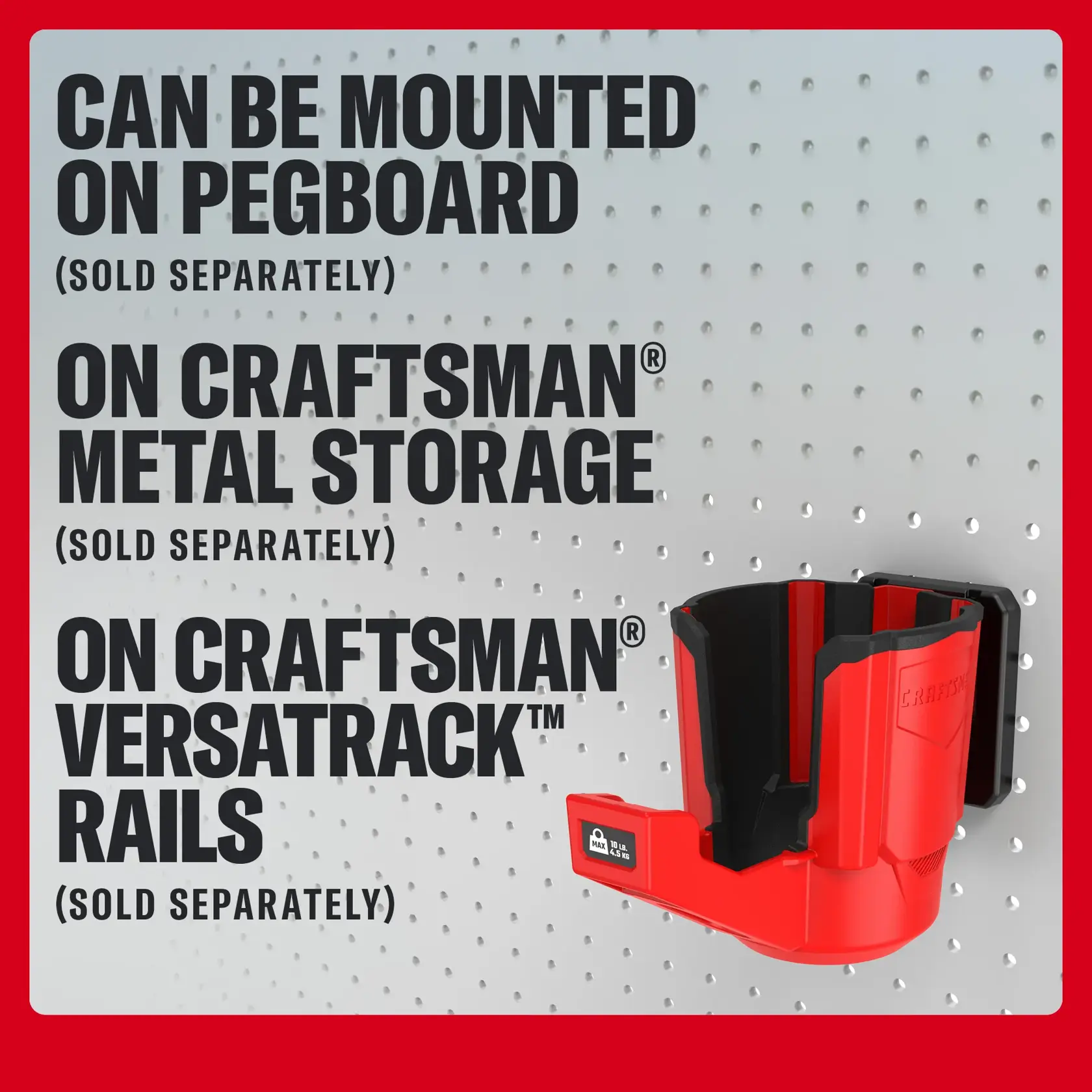 CRAFTSMAN® VERSATRACK™ Power Tool Holster