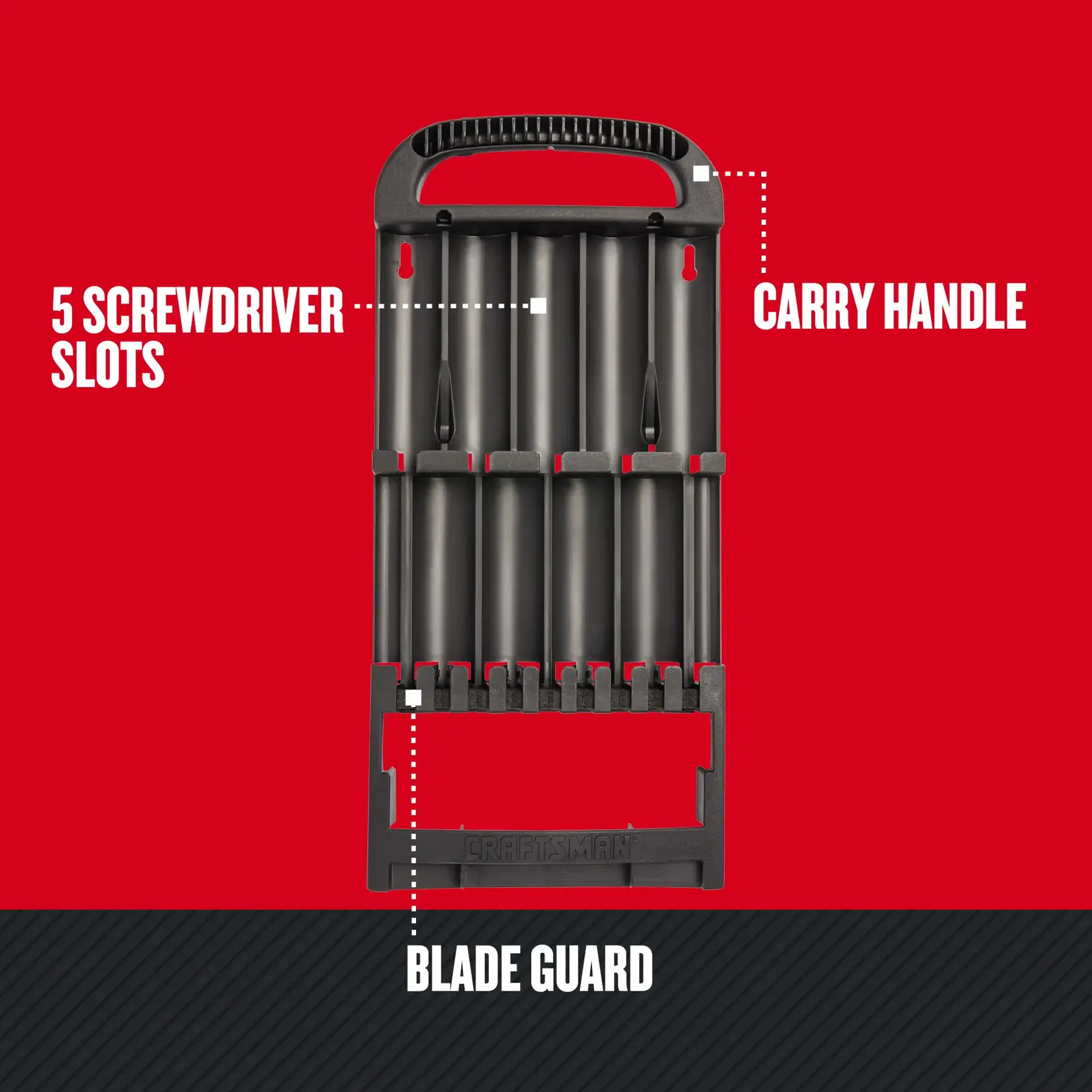 Graphic of CRAFTSMAN Accessories: Metal Storage highlighting product features