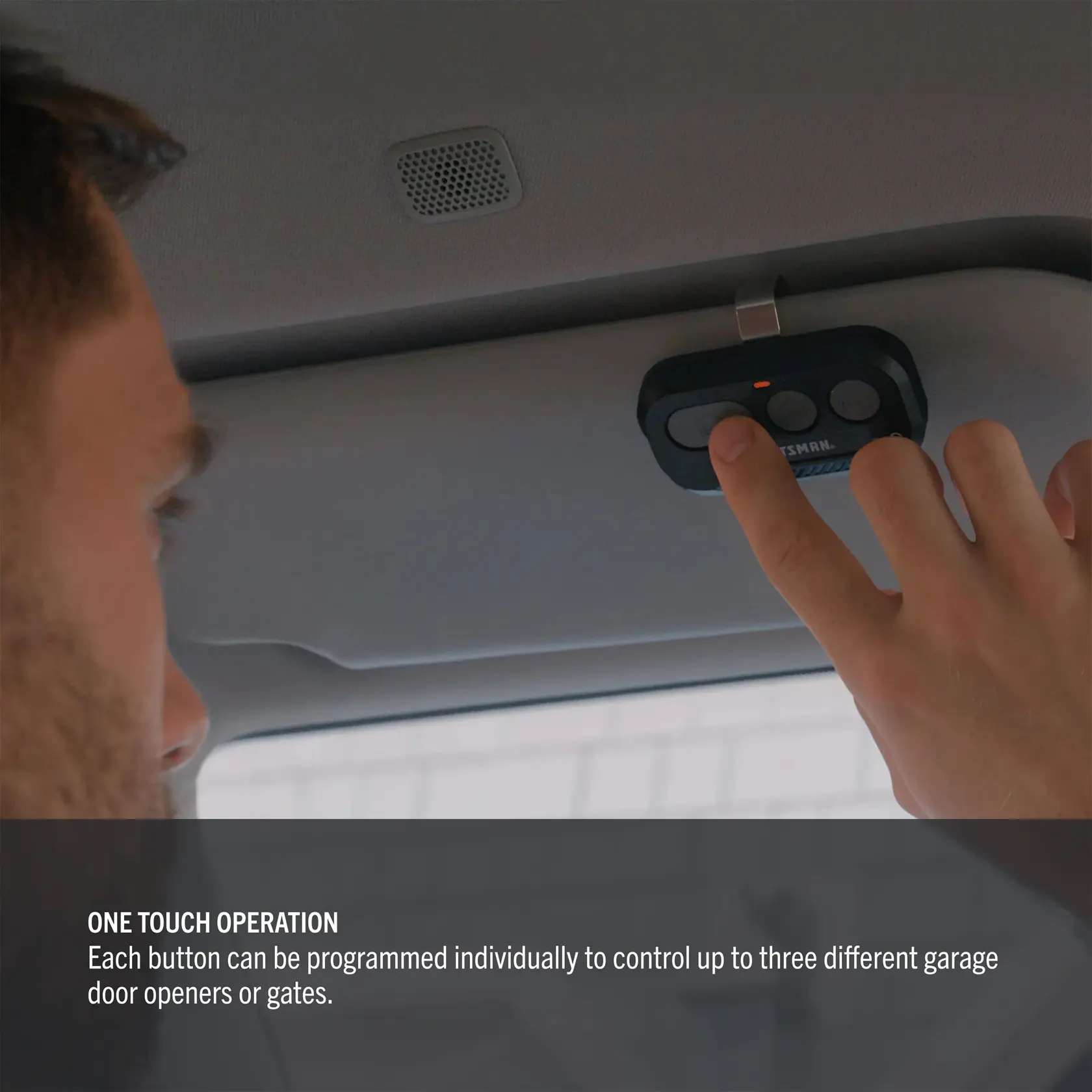 CRAFTSMAN® MYQ 3 Button Garage Door Opener Remote