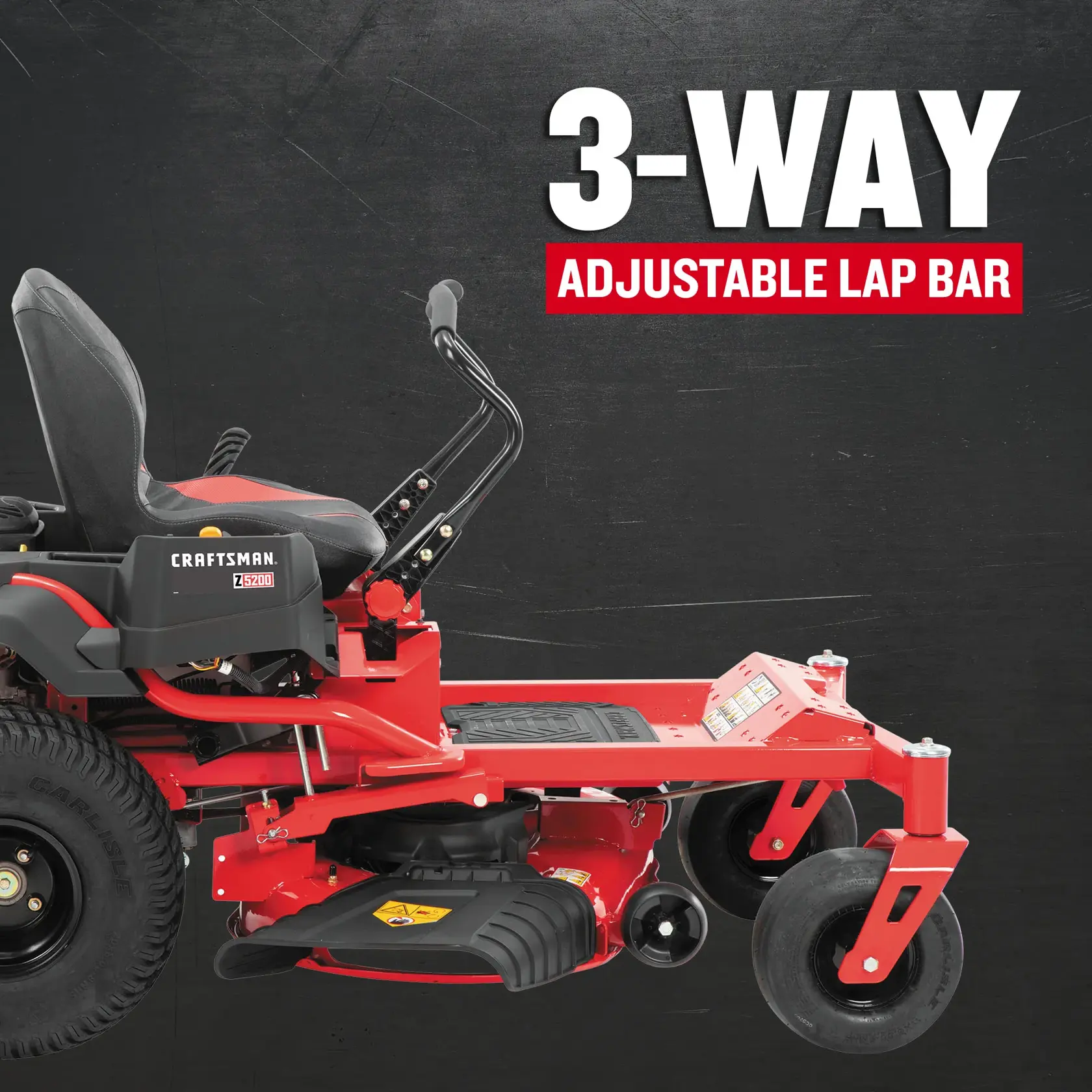 CRAFTSMAN® 42-Inch 20 HP* Gas Zero-Turn Riding Lawn Mower