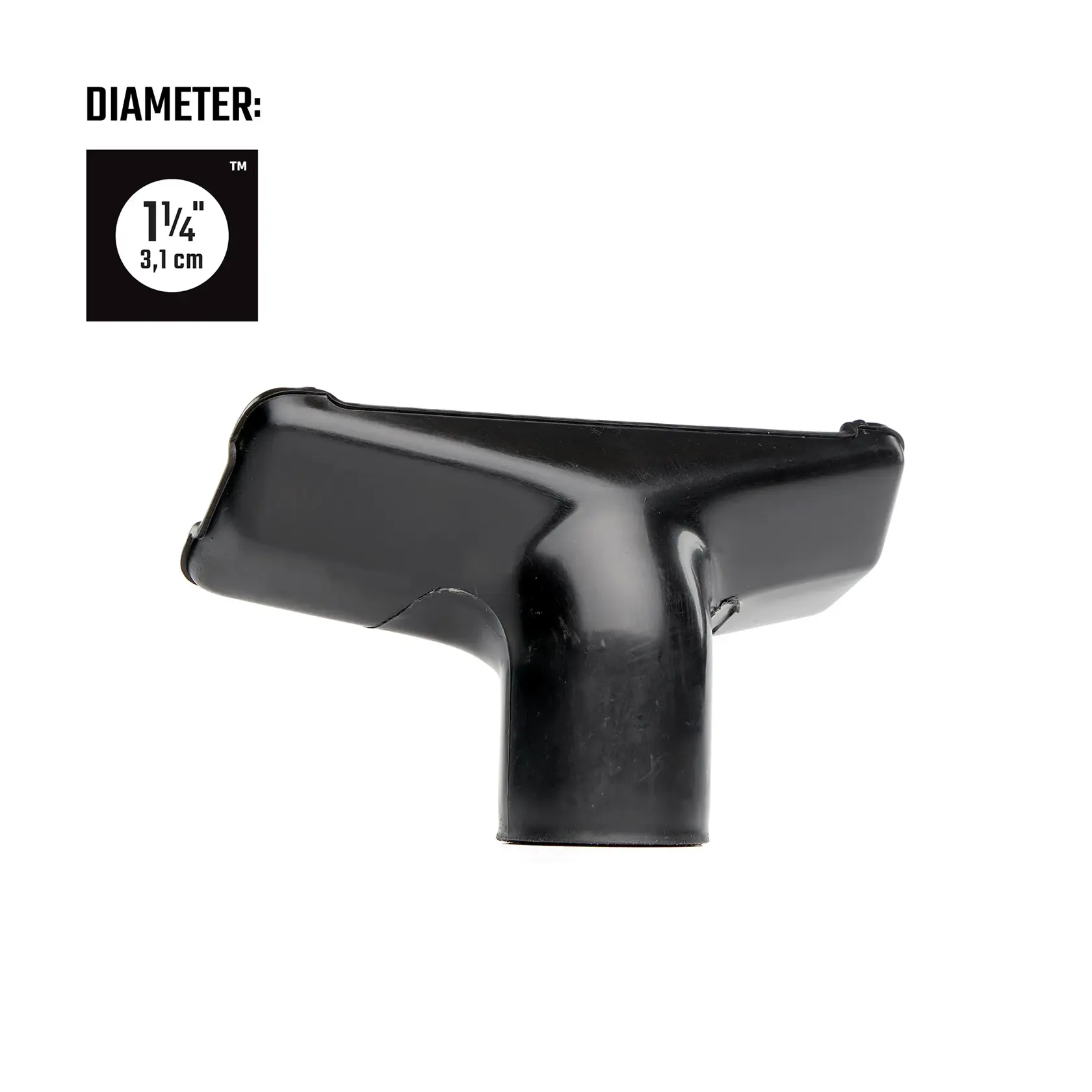 Right Facing CRAFTSMAN 1-1/4 inch Utility Nozzle Wet/Dry Vac Attachment for Shop Vacuums