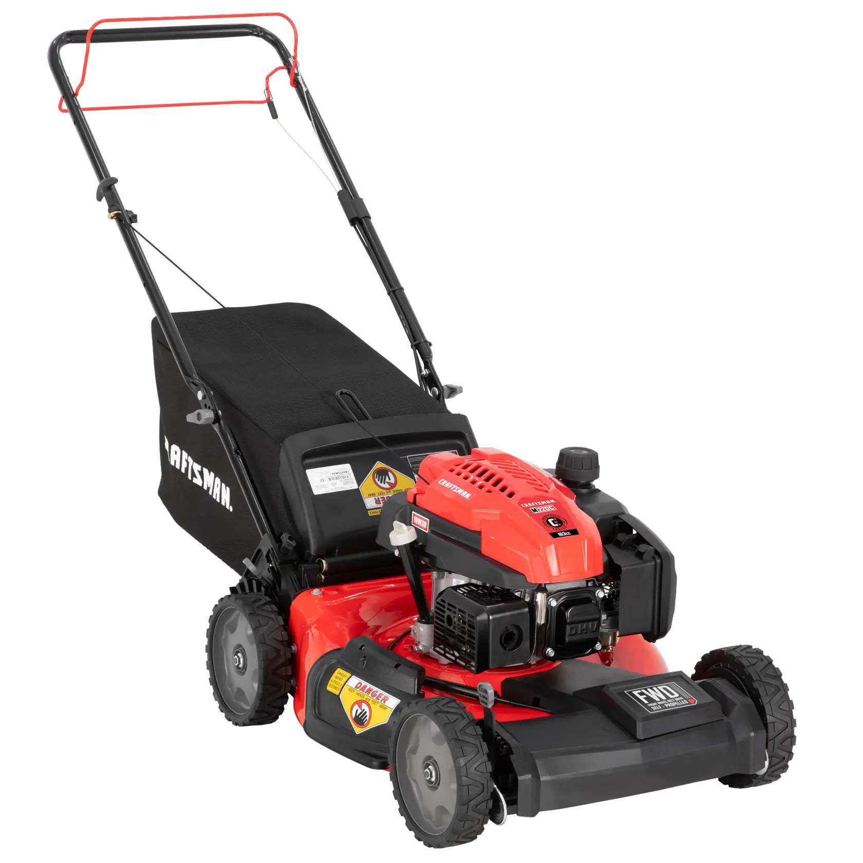 CRAFTSMAN M220  Mower Right Side Angle 