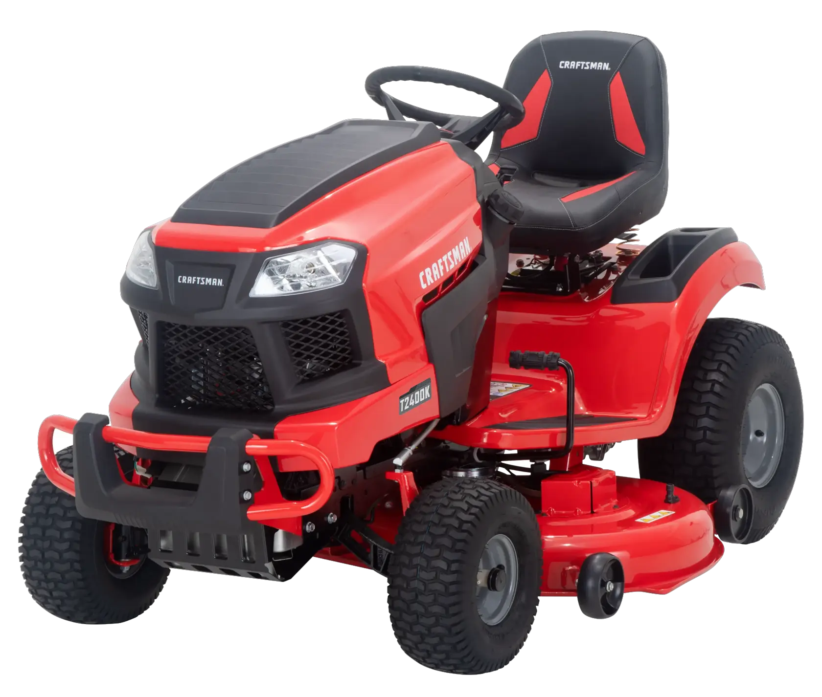 CRAFTSMAN T2400K Riding Mower Right Profile View 