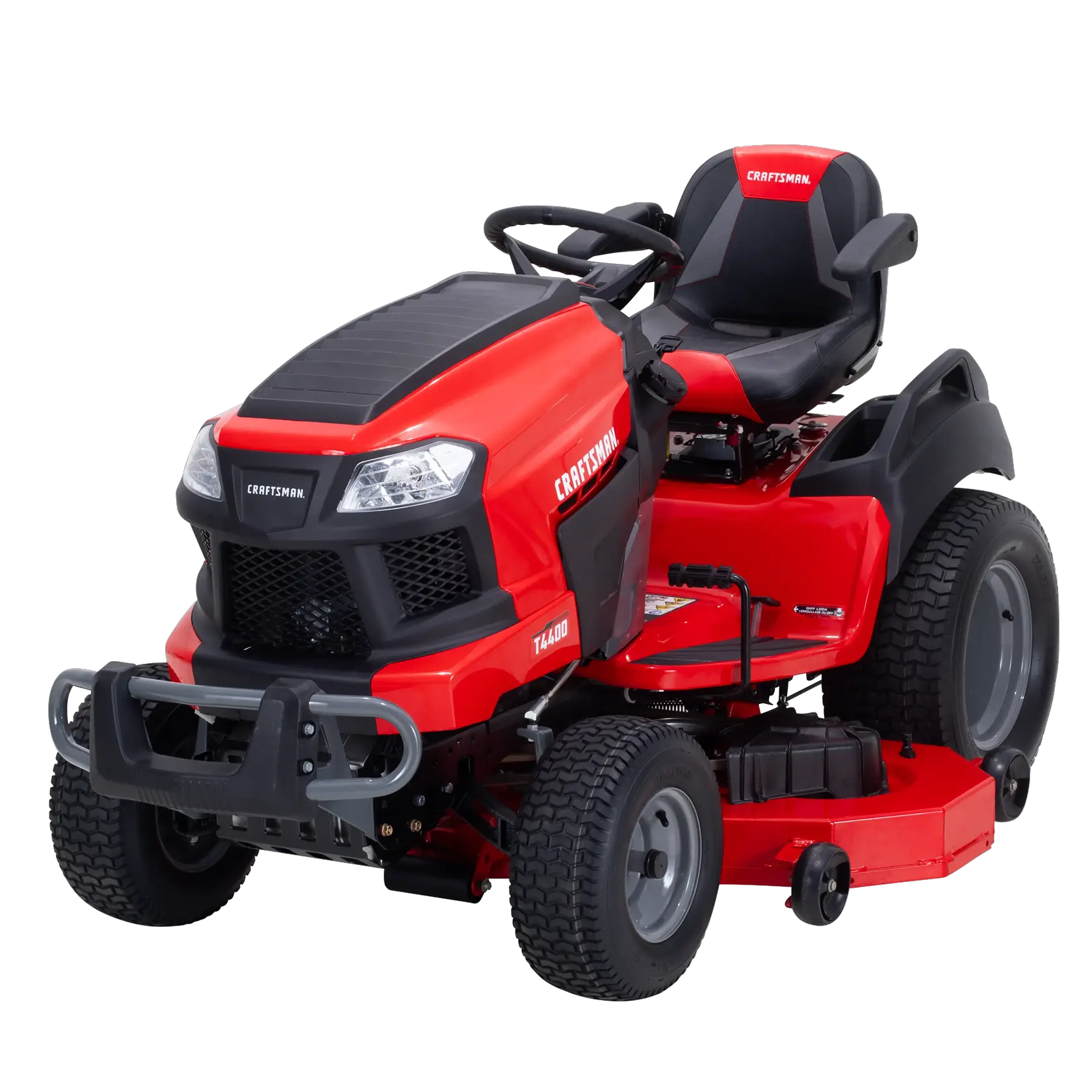 T4400 Gas Garden Tractor Left Angle View 