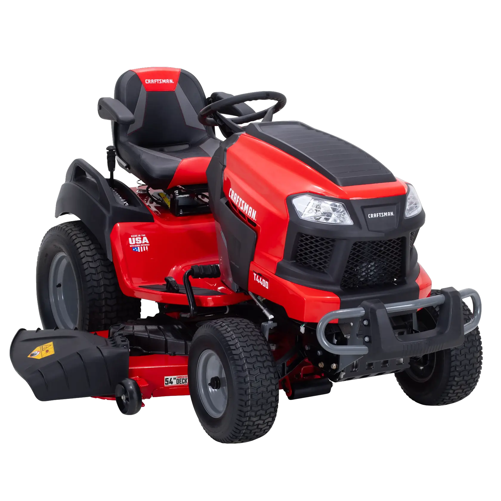 T4400 Gas Garden Tractor Right Angle View
